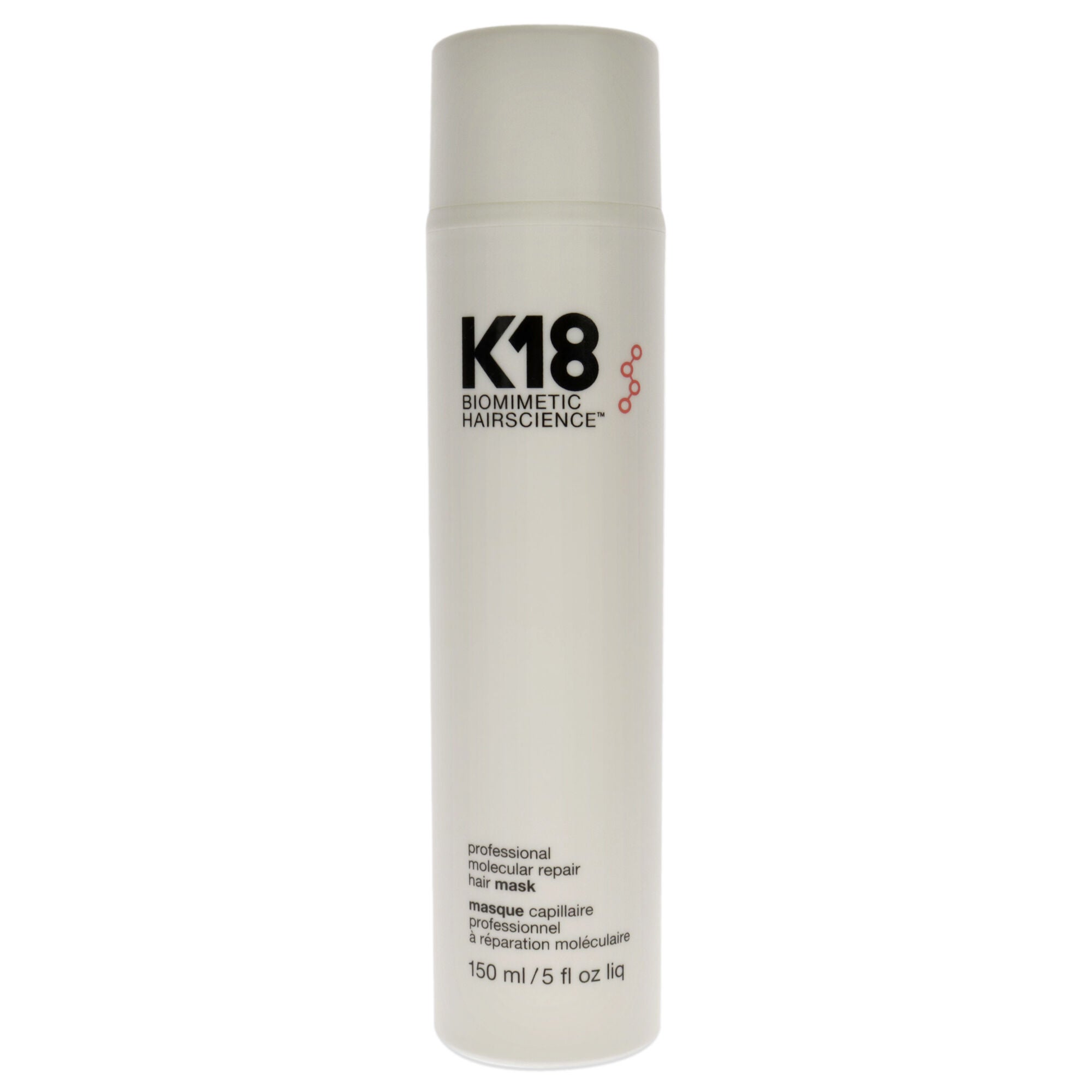 Professional Molecular Repair Hair Mask by K18 Hair for Unisex - 5 oz Masque, See Description, alternate image number 1