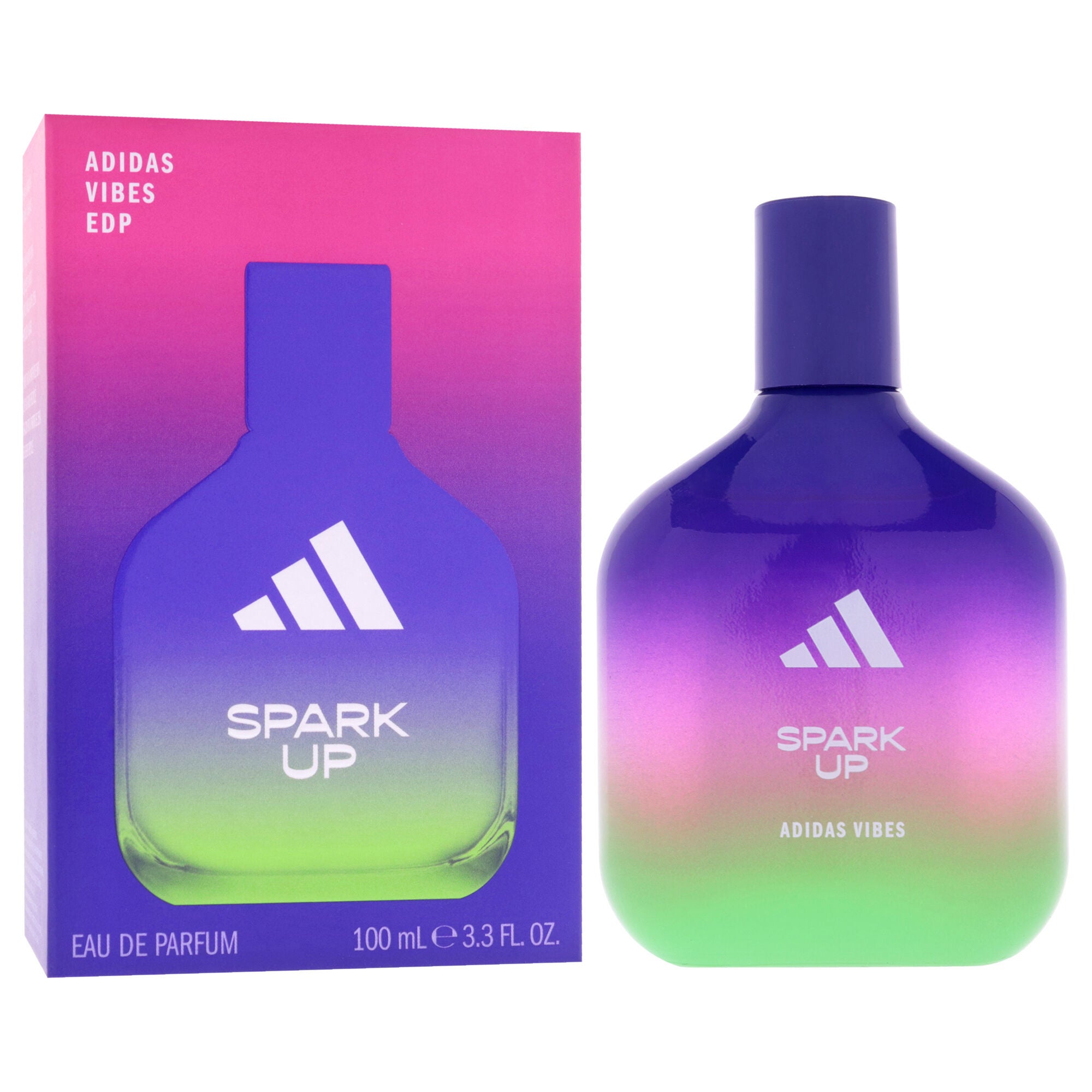 Adidas Vibes - Spark Up by Adidas for Unisex - 3.3 oz EDP Spray, Clear, alternate image number 2