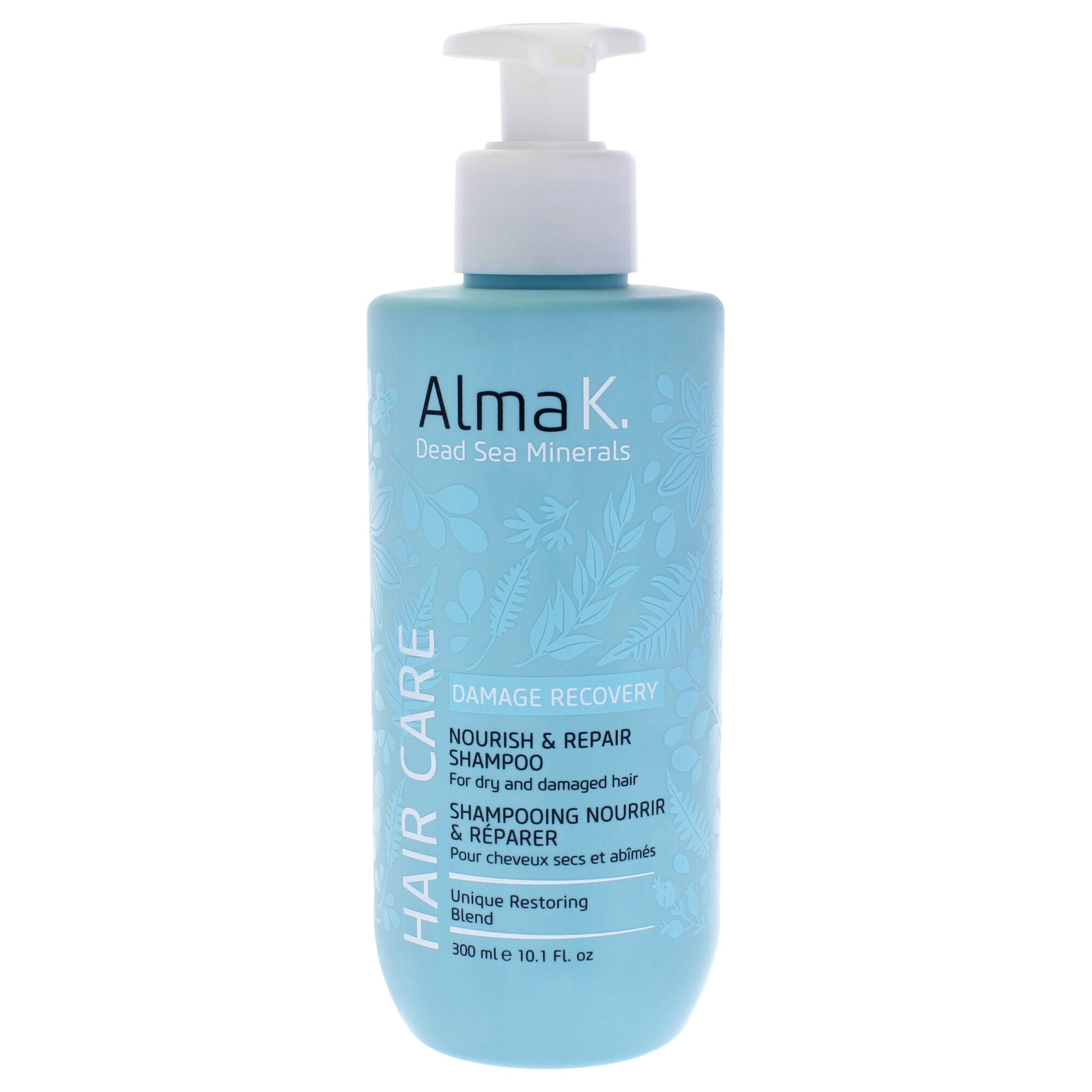 Nourish and Repair Shampoo by Alma K for Women - 10.1 oz Shampoo, See Description, hi-res image number 0