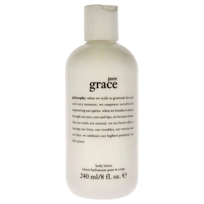 Pure Grace by Philosophy for Unisex - 8 oz Body Lotion, See Description, hi-res image number 0