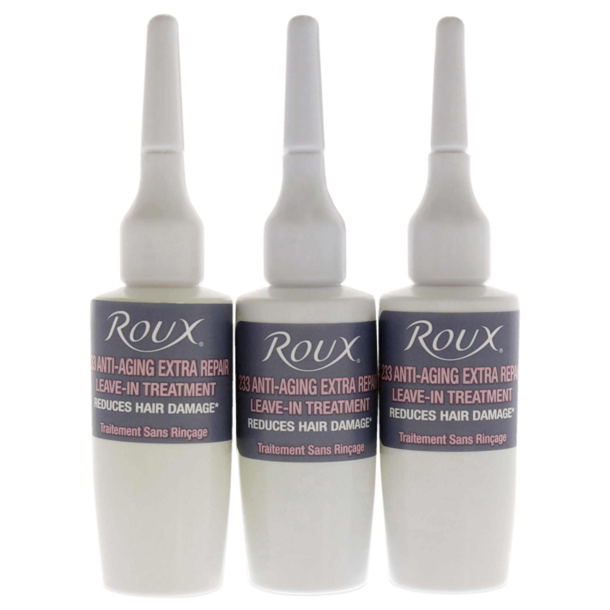 Anti-Aging Extra Repair Leave-In Treatment - 233 by Roux for Unisex - 3 x 0.5 oz Treatment, See Description, alternate image number 4
