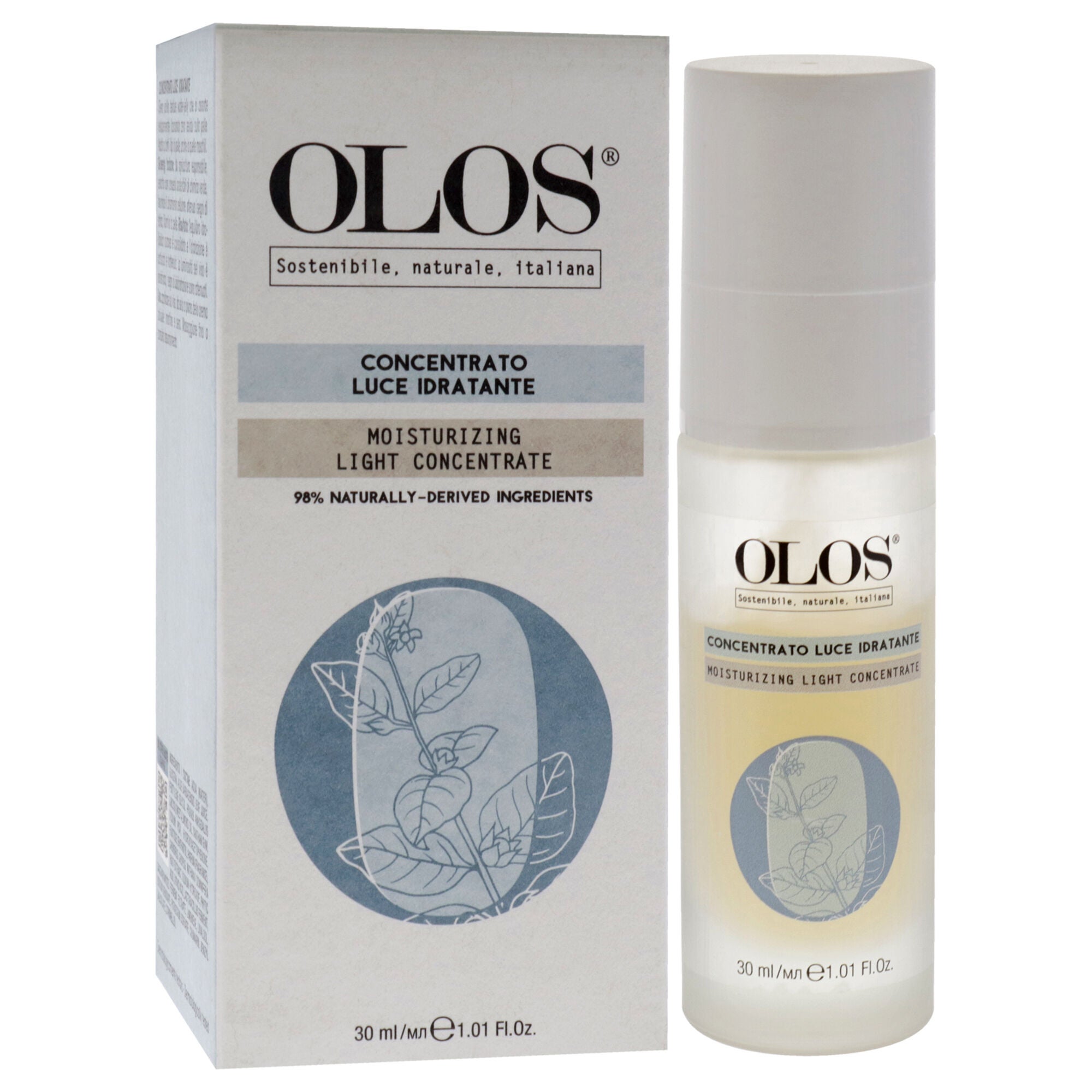 Moisturizing Light Concentrate Serum by Olos for Unisex - 1.01 oz Serum, See Description, alternate image number 1
