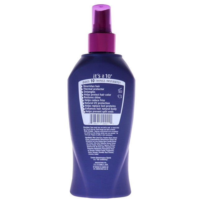 Miracle Leave In Product by Its A 10 for Unisex - 10 oz Spray, See Description, alternate image number 2