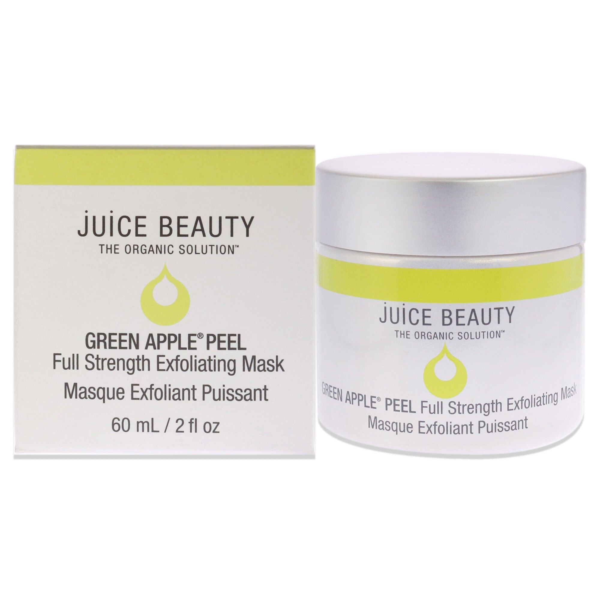 Green Apple Peel Full Strength by Juice Beauty for Women - 2 oz Mask, See Description, hi-res image number 0