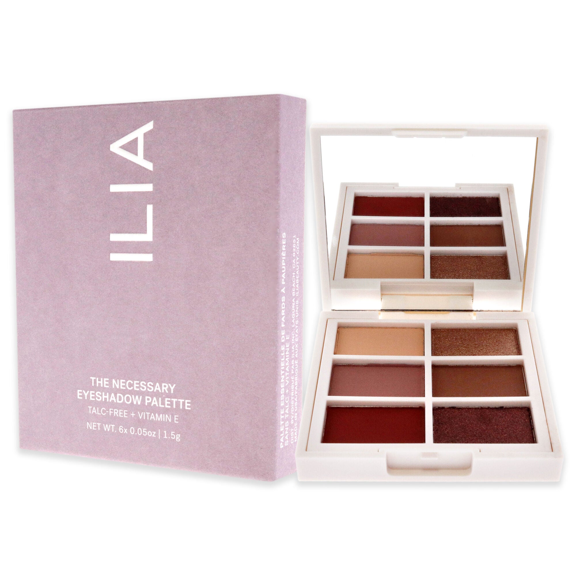 The Necessary Eyeshadow Palette - Cool Nude by ILIA Beauty for Women - 0.3 oz Eye Shadow, See Description, alternate image number 3