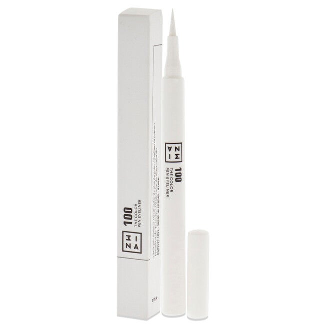 The Color Pen Eyeliner - 100 White by 3INA for Women - 0.034 oz Eyeliner, NA, alternate image number null