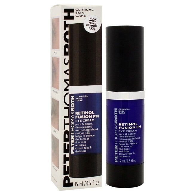 Retinol Fusion PM Eye Cream by Peter Thomas Roth for Unisex - 0.5 oz Eye Cream, NA, alternate image number null
