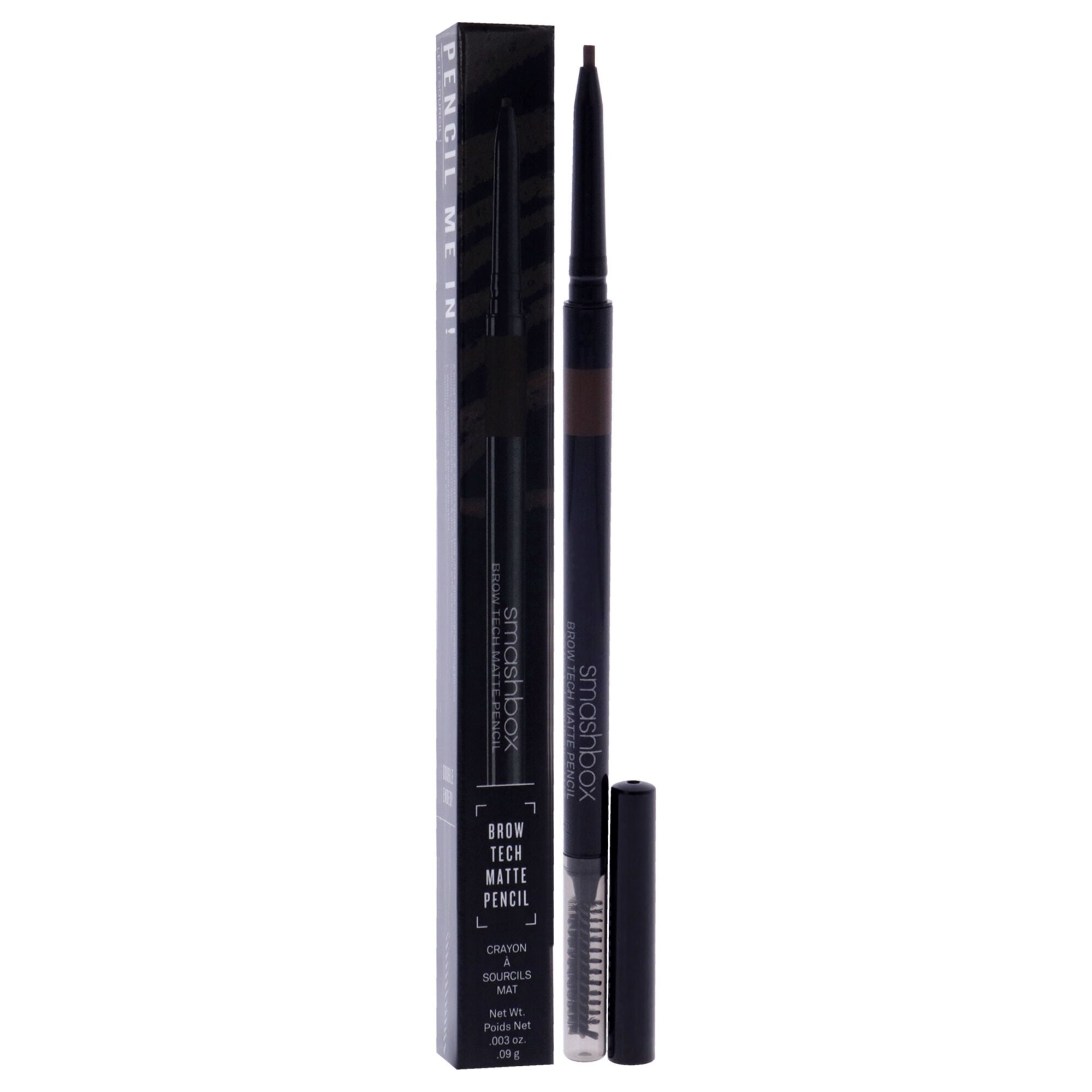 Brow Tech Matte Pencil - Brunette by SmashBox for Women - 0.003 oz Eyebrow Pencil, See Description, alternate image number 2