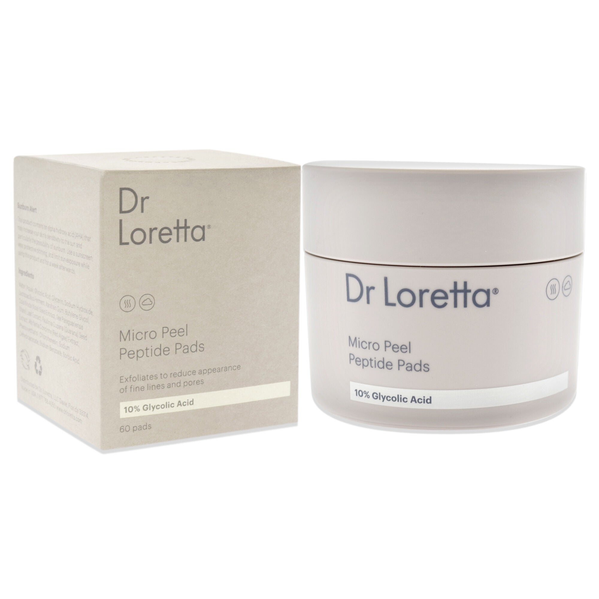 Micro Peel Peptide Pads by Dr. Loretta for Unisex - 60 Pc Pads, , alternate image number 6