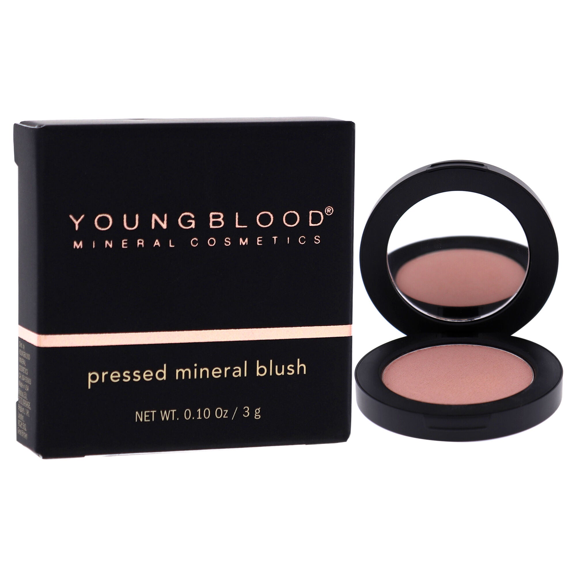 Pressed Mineral Blush - Bashful by Youngblood for Women - 0.10 oz Blush, , alternate image number 7