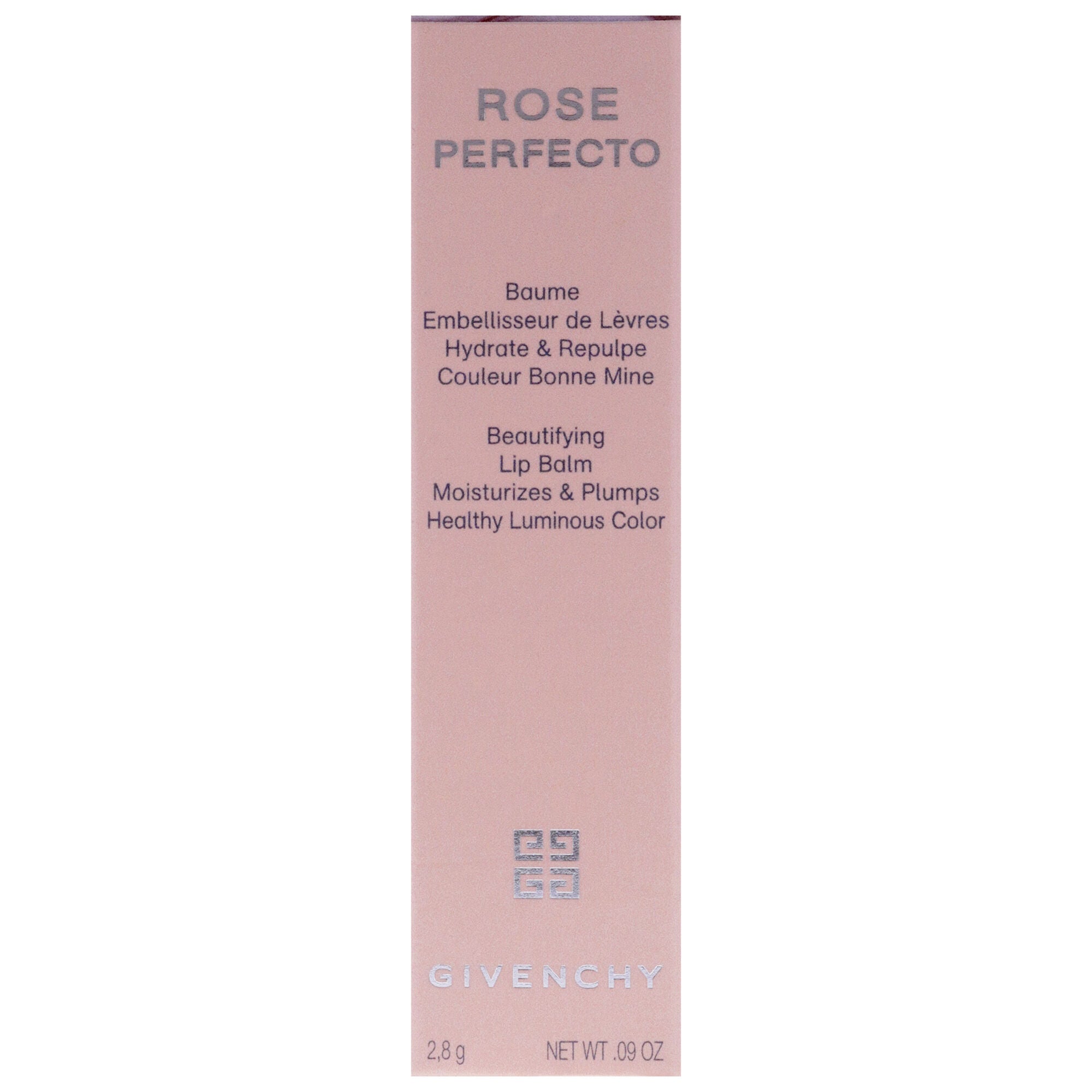 Rose Perfecto Beautifying Lip Balm - 110 Milky Nude by Givenchy for Women - 0.09 oz Lip Balm, Brown, alternate image number 3