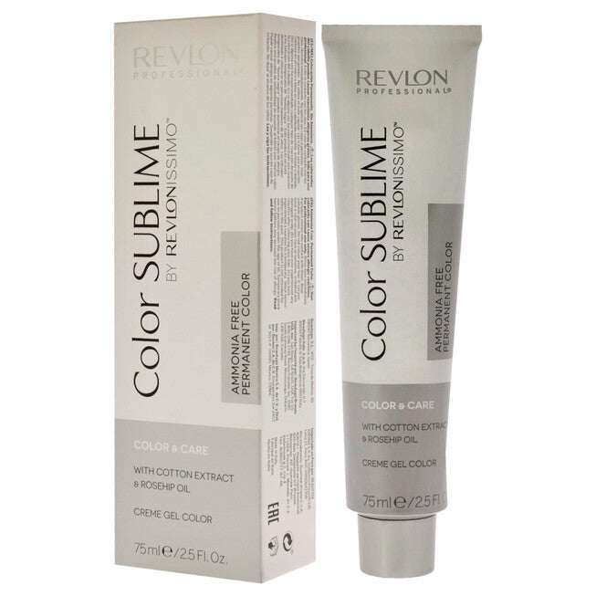 Revlonissimo Color Sublime - 5.4 Light Copper Brown by Revlon for Unisex - 2.5 oz Hair Color, , alternate image number null