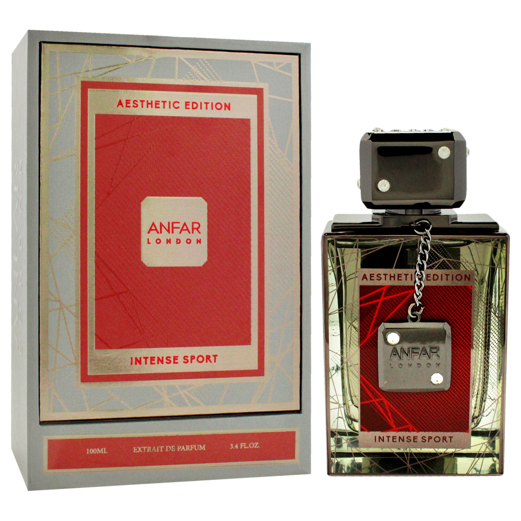Anfar London - Intense Sport by Anfar for Men - 3.4 oz Extrait De Parfum Spray, See Description, alternate image number 2