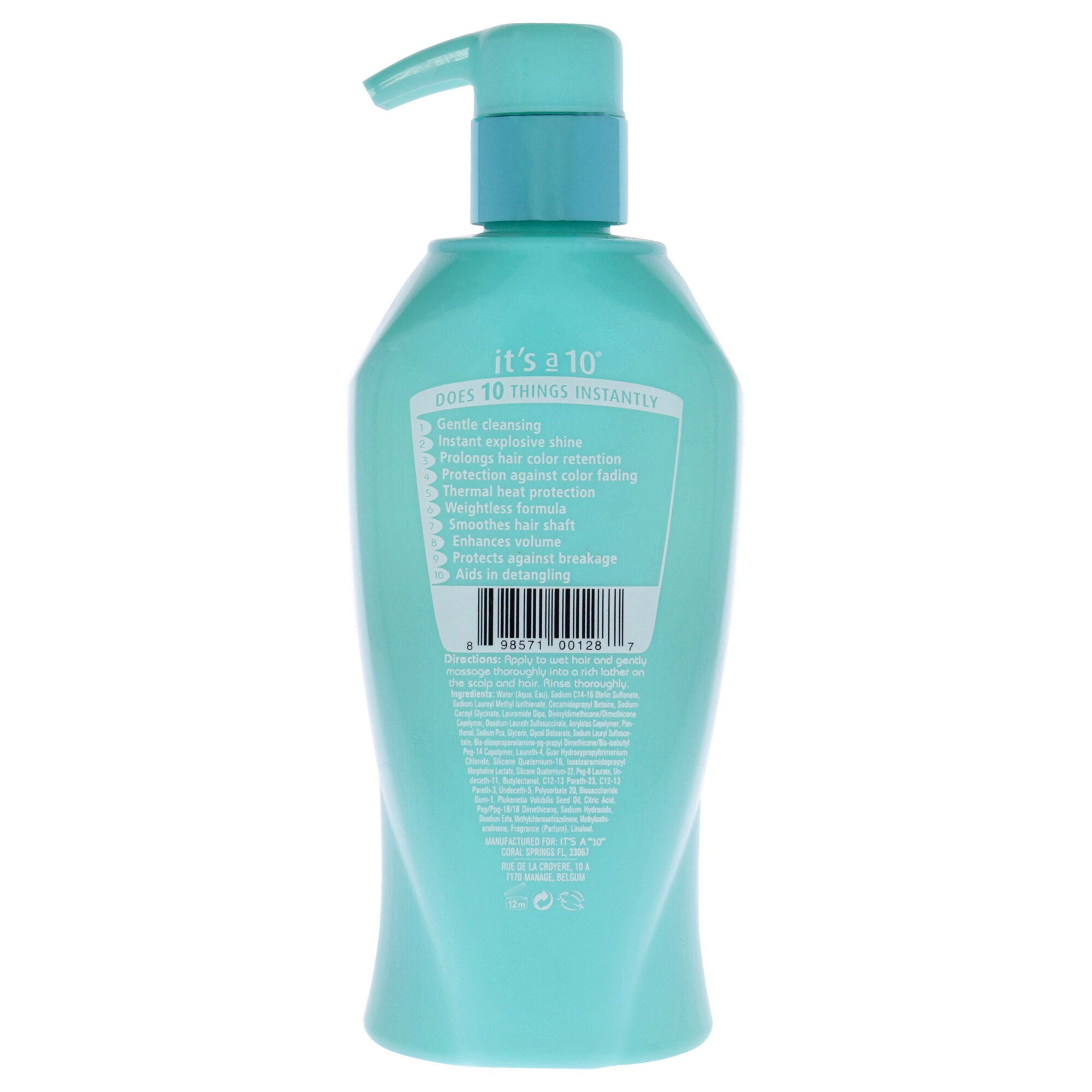 Miracle Blow Dry Glossing Shampoo by Its A 10 for Unisex - 10 oz Shampoo, See Description, alternate image number 1