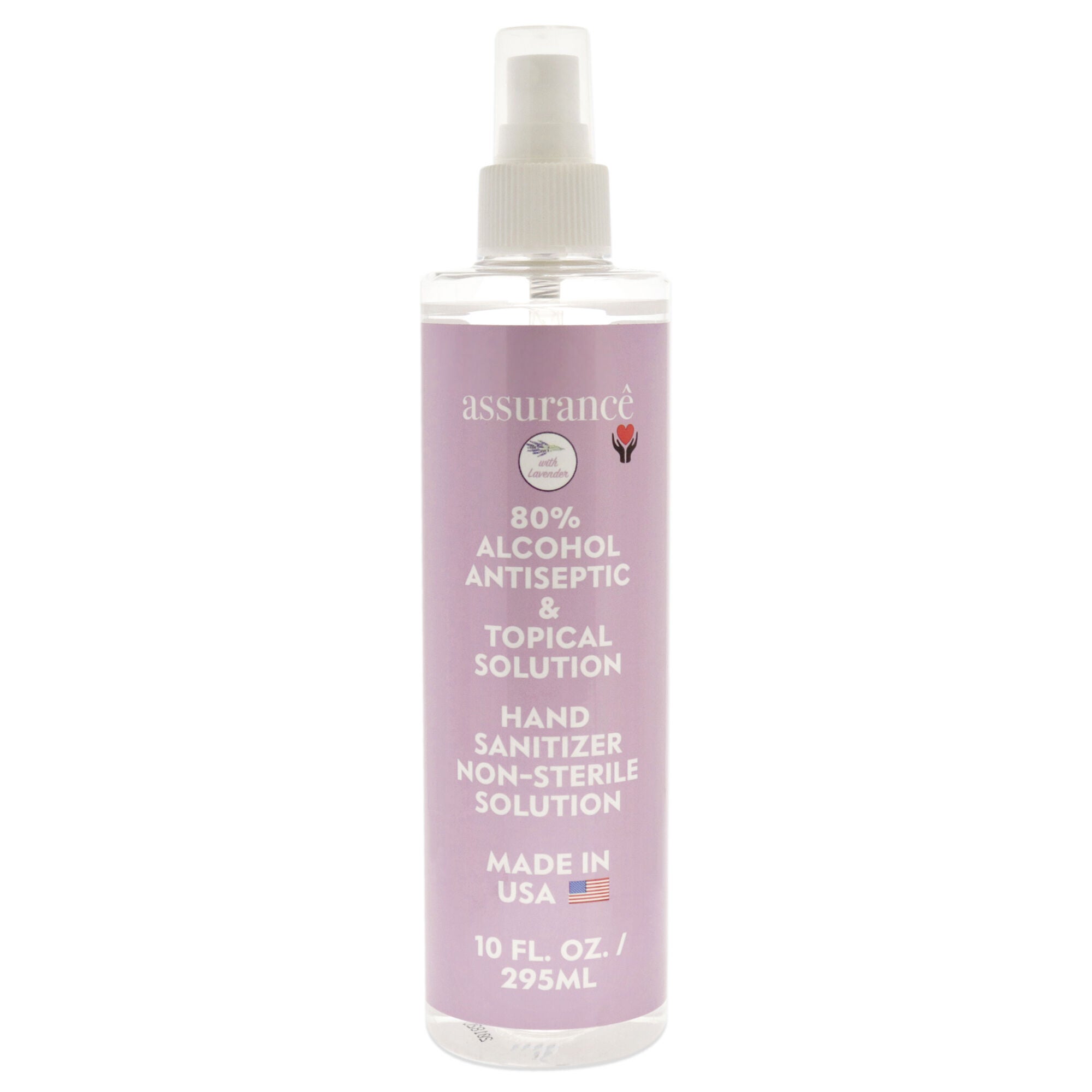 Hand Sanitizer Non-Sterile Solution - Lavender by Assurance for Unisex - 10 oz Hand Sanitizer, See Description, hi-res image number 0