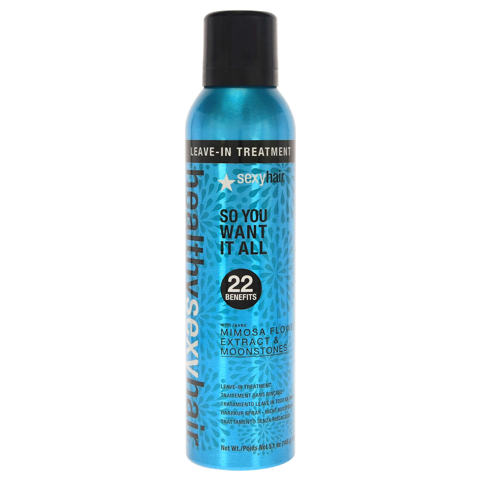 Healthy Sexy So You Want It All Leave-In Treatment by Sexy Hair for Unisex - 5.1 oz Hairspray, See Description, hi-res image number 0
