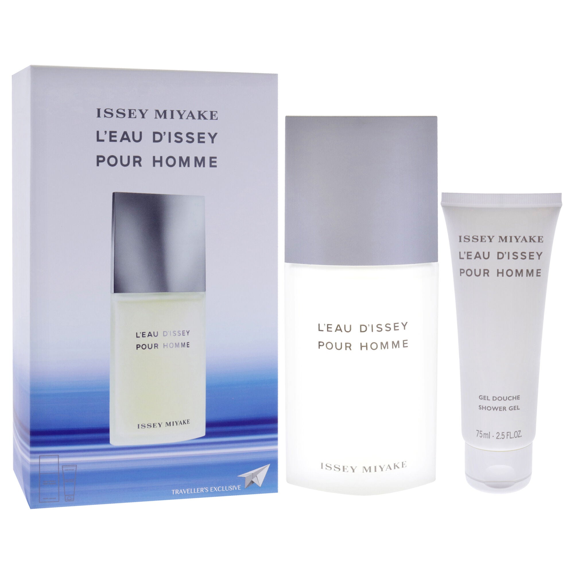Leau Dissey by Issey Miyake for Men - 2 Pc Gift Set 4.2oz EDT Spray, 2.5oz Shower Gel, See Description, alternate image number 2