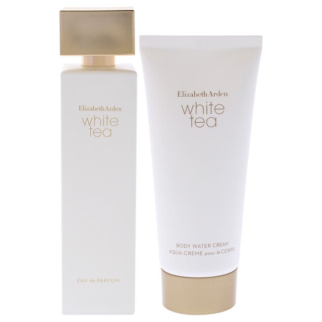 White Tea by Elizabeth Arden for Women - 2 Pc Gift Set 3.3oz EDP Spray, 3.3oz Body Water Cream, See Description, alternate image number 4