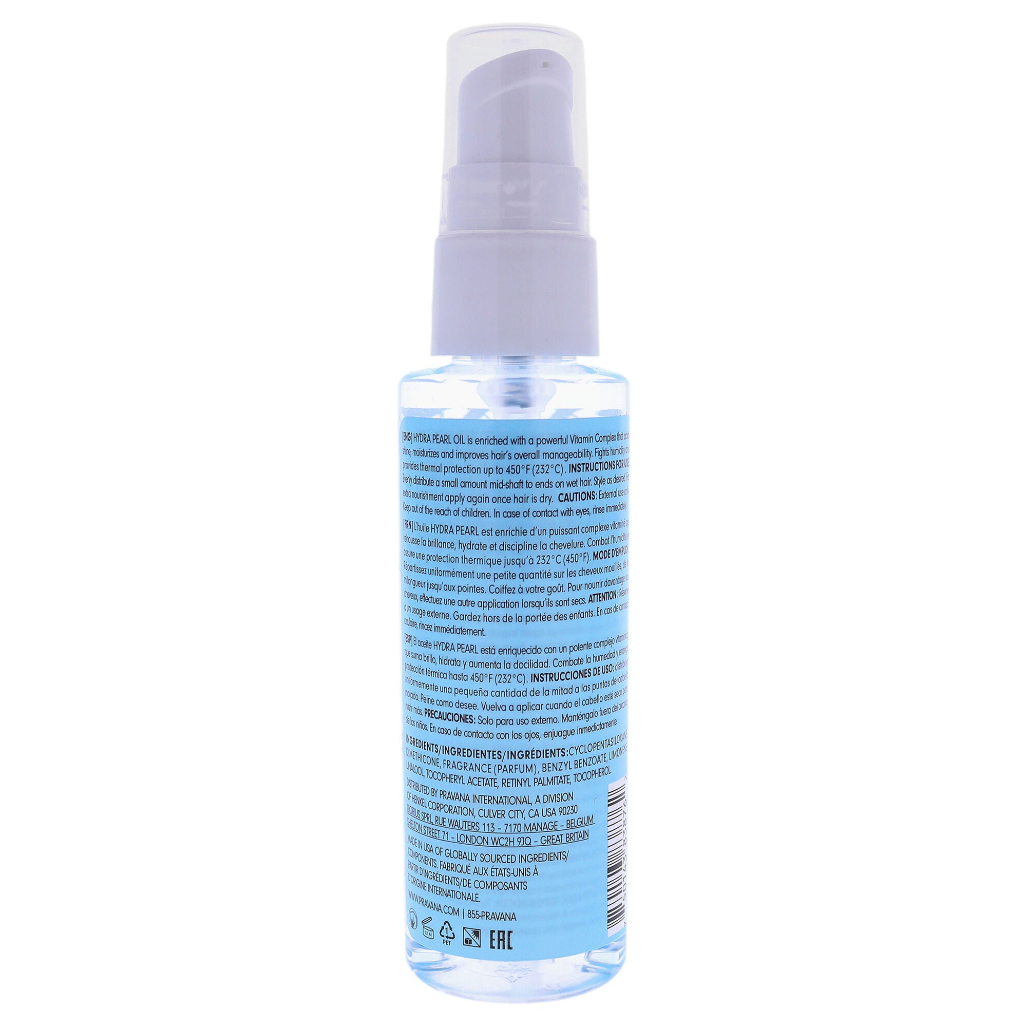 Hydra Pearl Oil by Pravana for Unisex - 2.2 oz Oil, , alternate image number 3