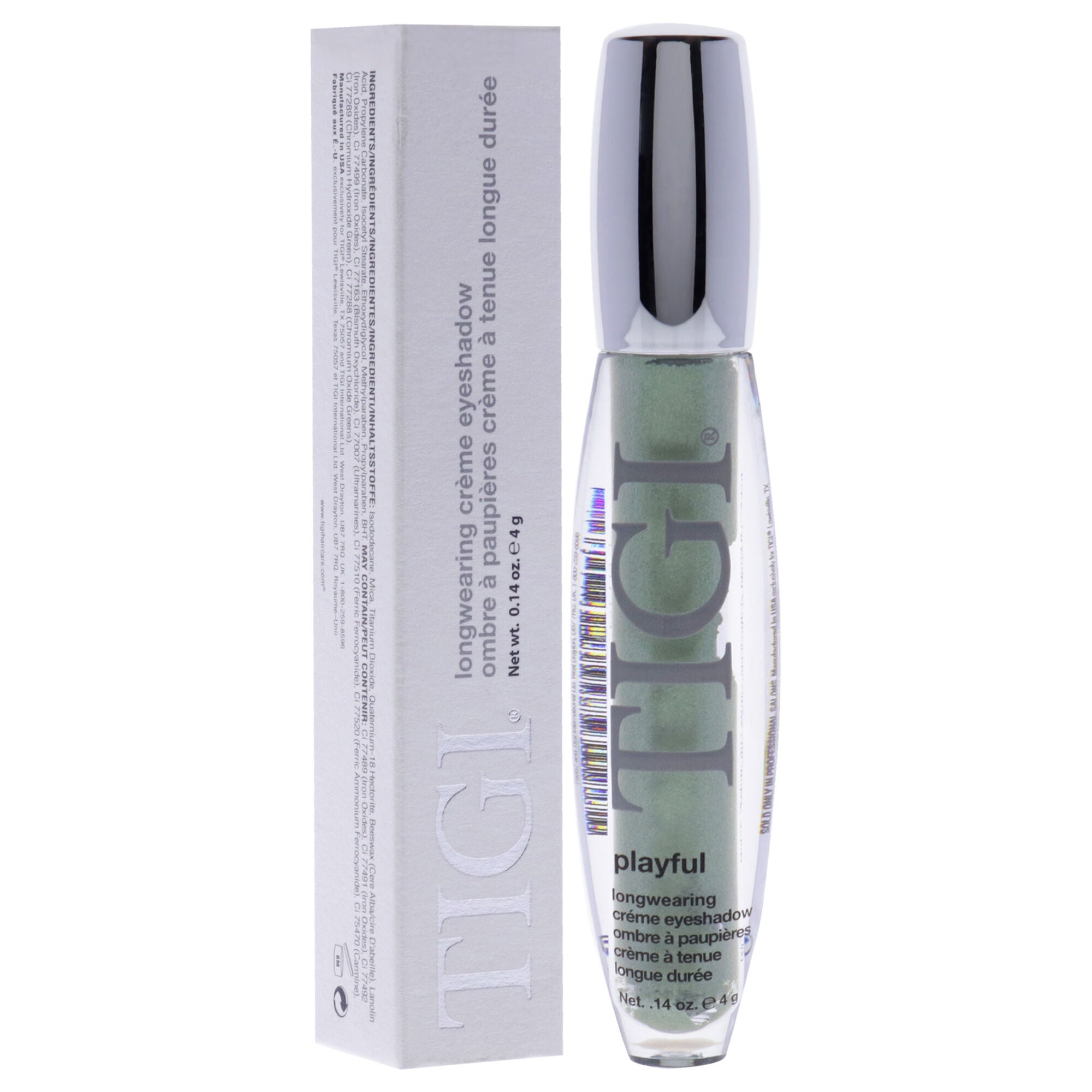 Longwearing Creme Eyeshadow - Playful by TIGI for Women - 0.14 oz Eye Shadow, See Description, alternate image number 2