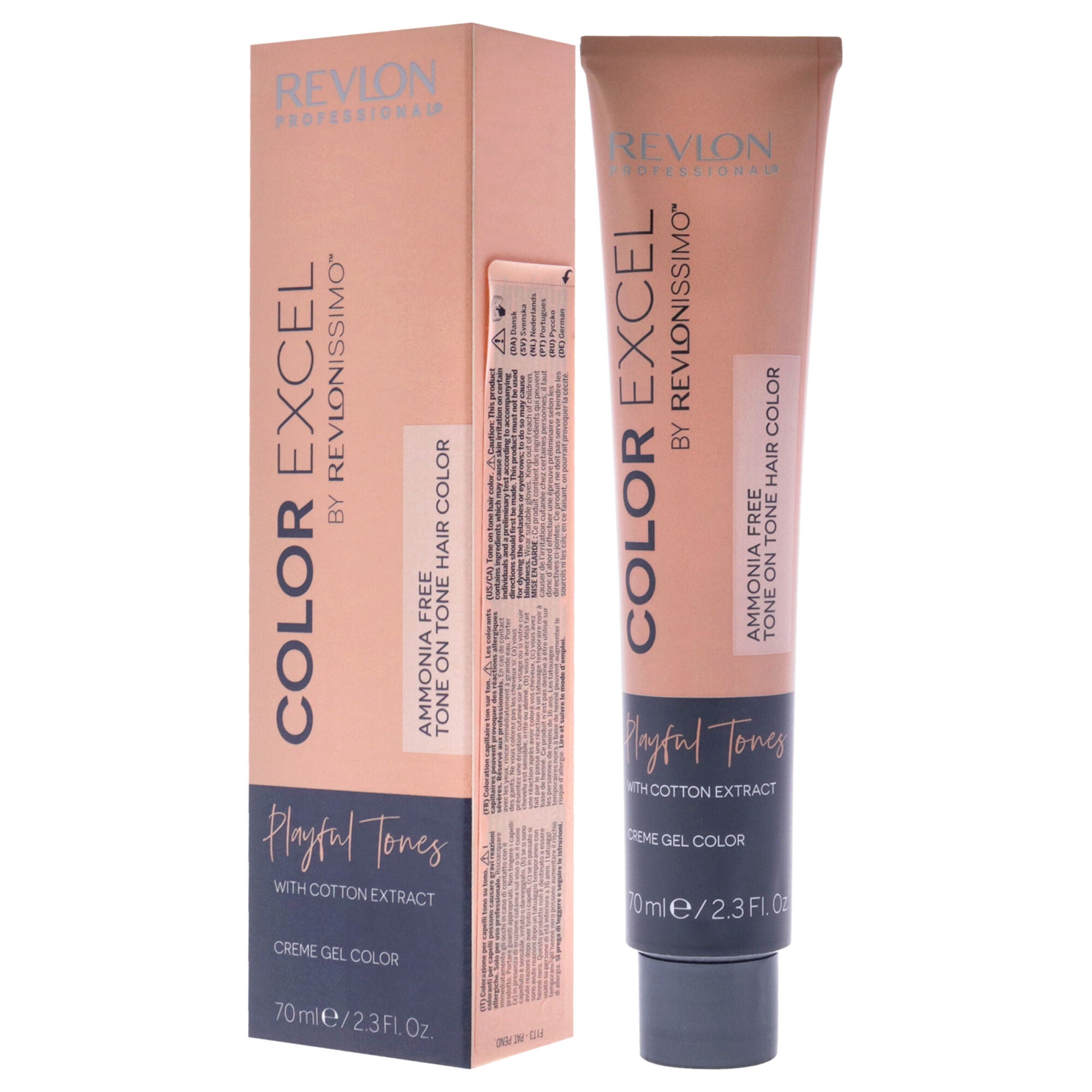 Revlonissimo Color Excel - 400 Peach by Revlon for Unisex - 2.3 oz Hair Color, , alternate image number 7