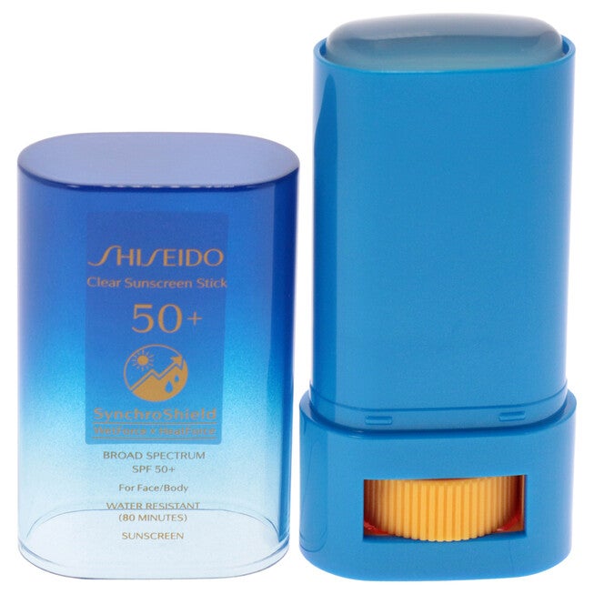 Clear Sunscreen Stick SPF 50 Plus by Shiseido for Unisex - 0.52 oz Sunscreen, NA, alternate image number null