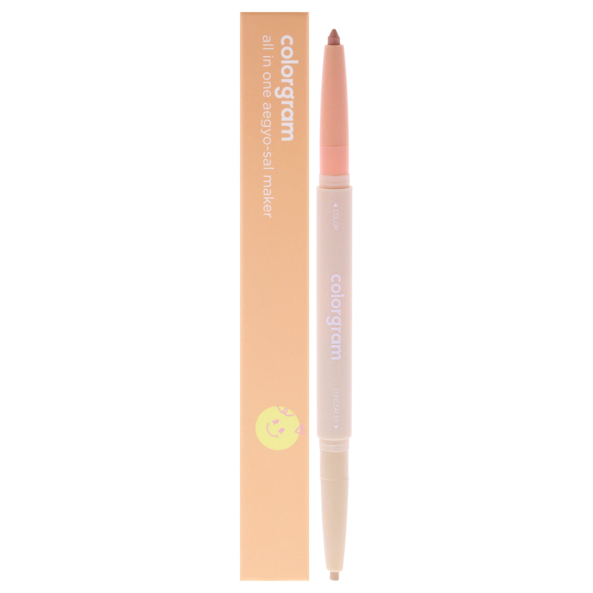 All In One Aegyo-Sal Maker - 04 Peach by Colorgram for Women - 0.007 oz Makeup, Brown, hi-res image number 0