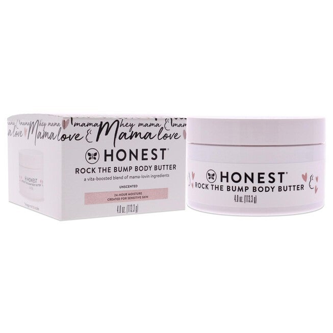Rock the Bump Body Butter by Honest for Women - 4 oz Body Butter, See Description, alternate image number null