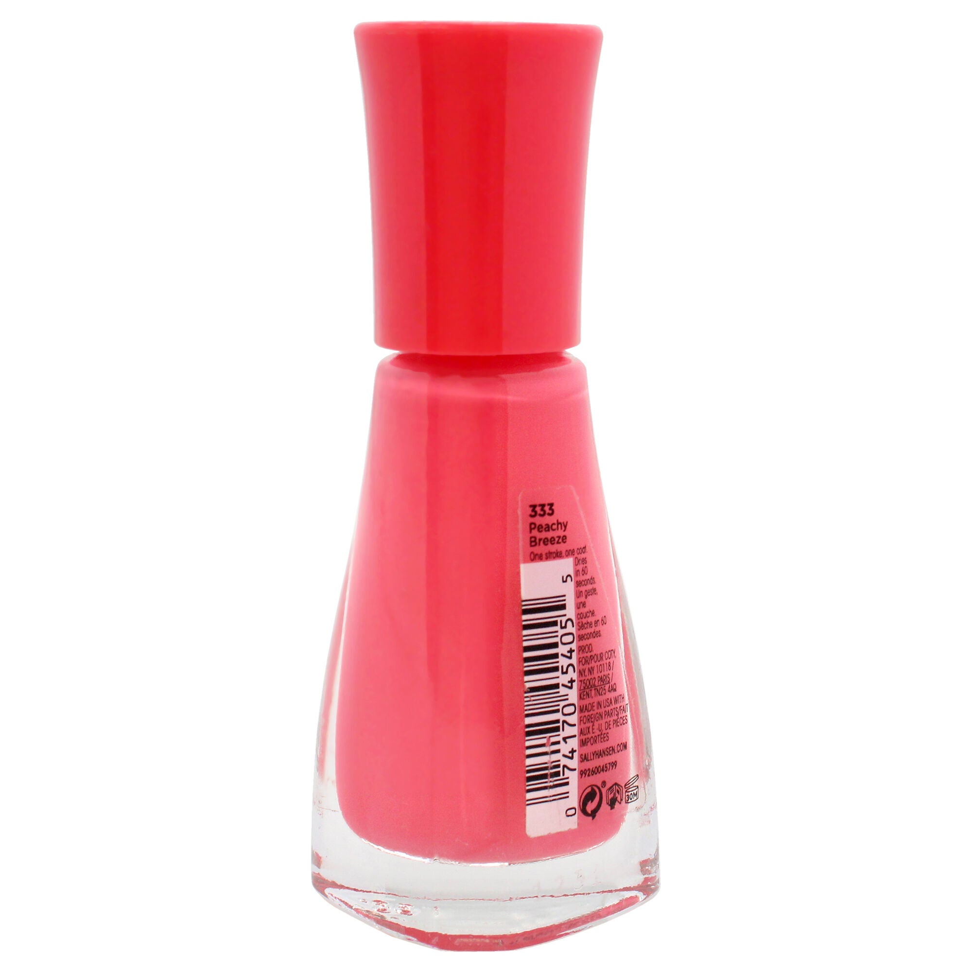 Insta-Dri Nail Color - 333 Peachy Breeze by Sally Hansen for Women - 0.31 oz Nail Polish, See Description, alternate image number 2