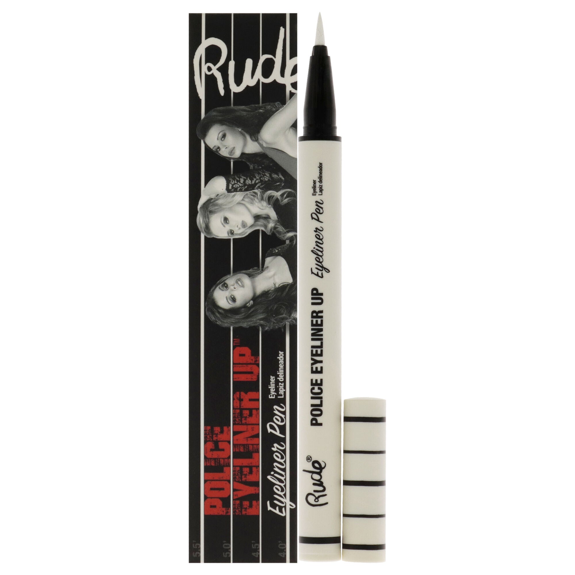 Police Eyeliner Up Eyeliner Pen - Top Dog by Rude Cosmetics for Women - 0.017 oz Eyeliner, See Description, hi-res image number 0