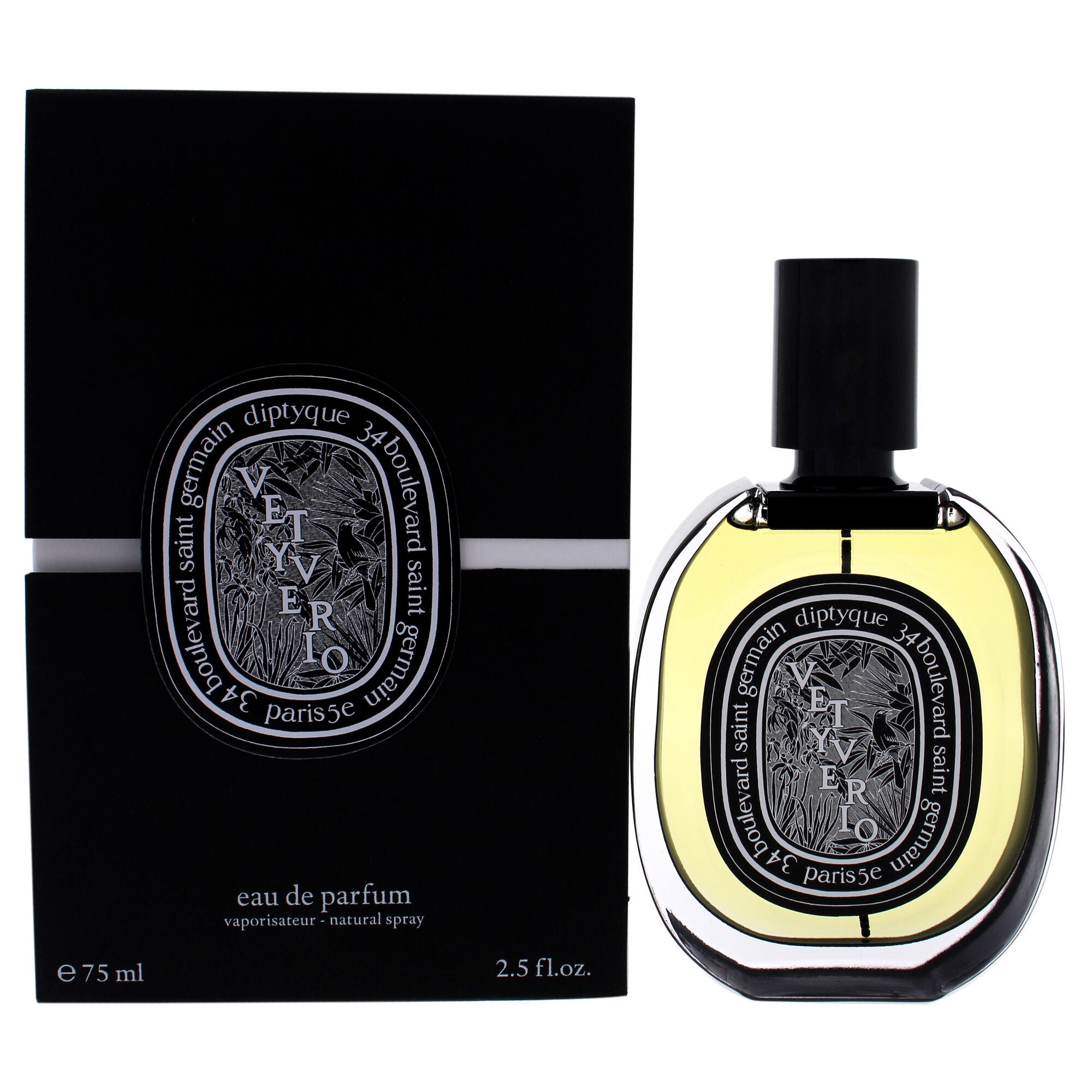 Vetyverio by Diptyque for Men - 2.5 oz EDP Spray, See Description, hi-res image number 0