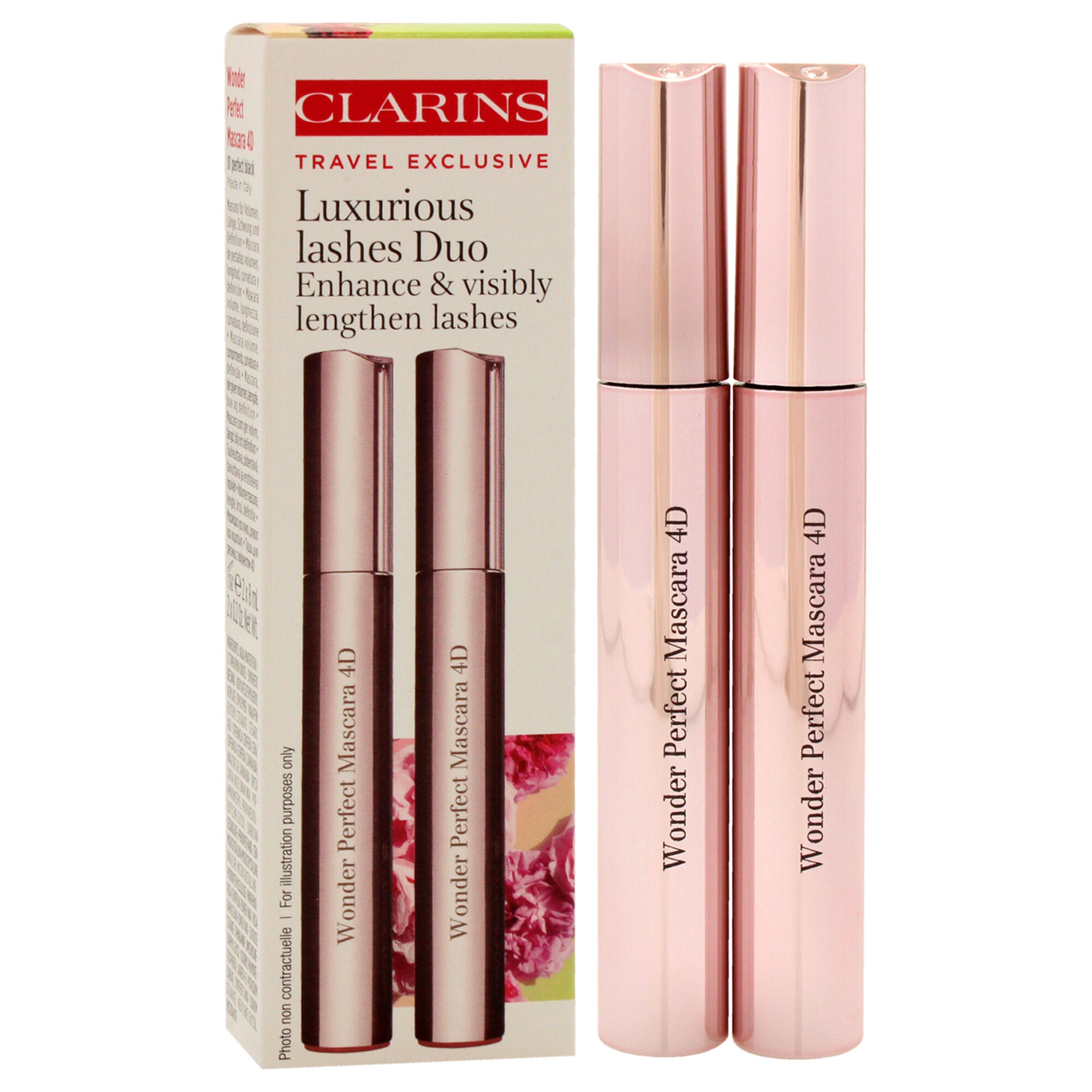 Luxurious Lashes Duo by Clarins for Women - 2 x 0.2 oz Mascara, See Description, alternate image number 2