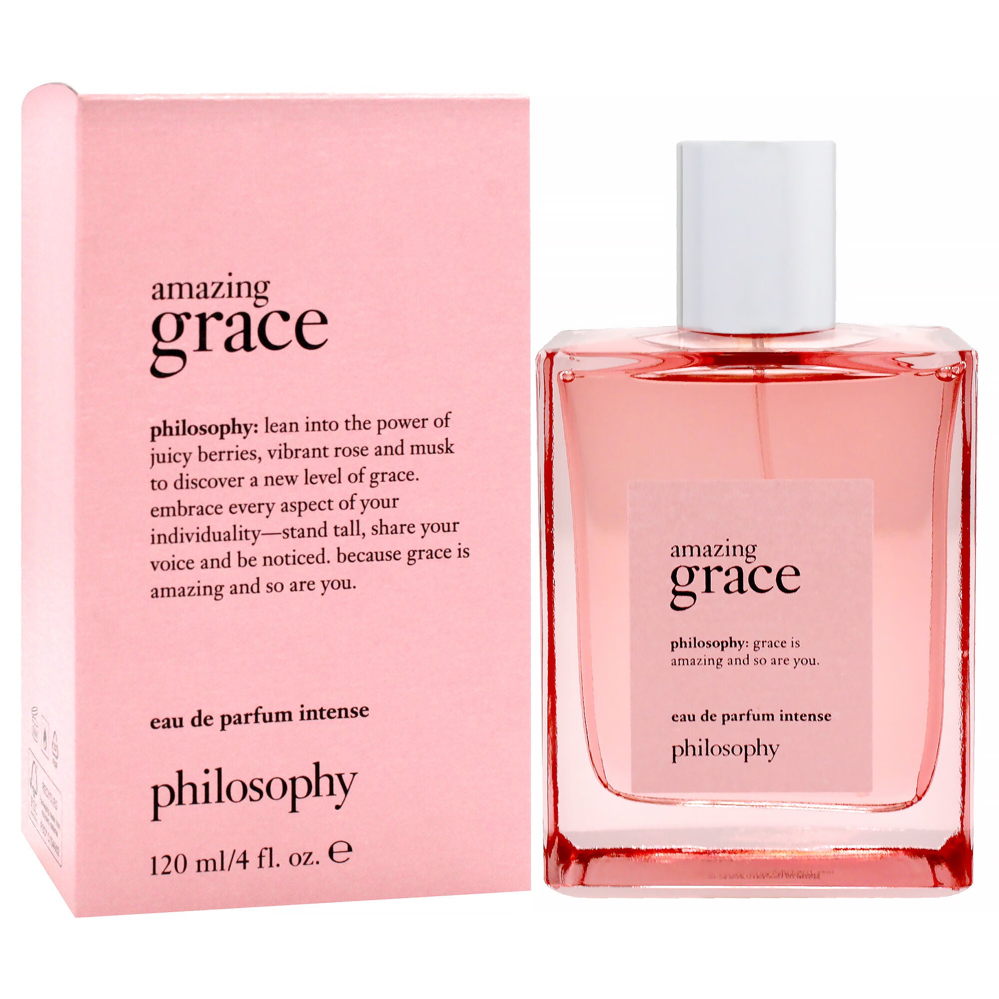 Amazing Grace Intense by Philosophy for Unisex - 4 oz EDP Spray, See Description, alternate image number 1