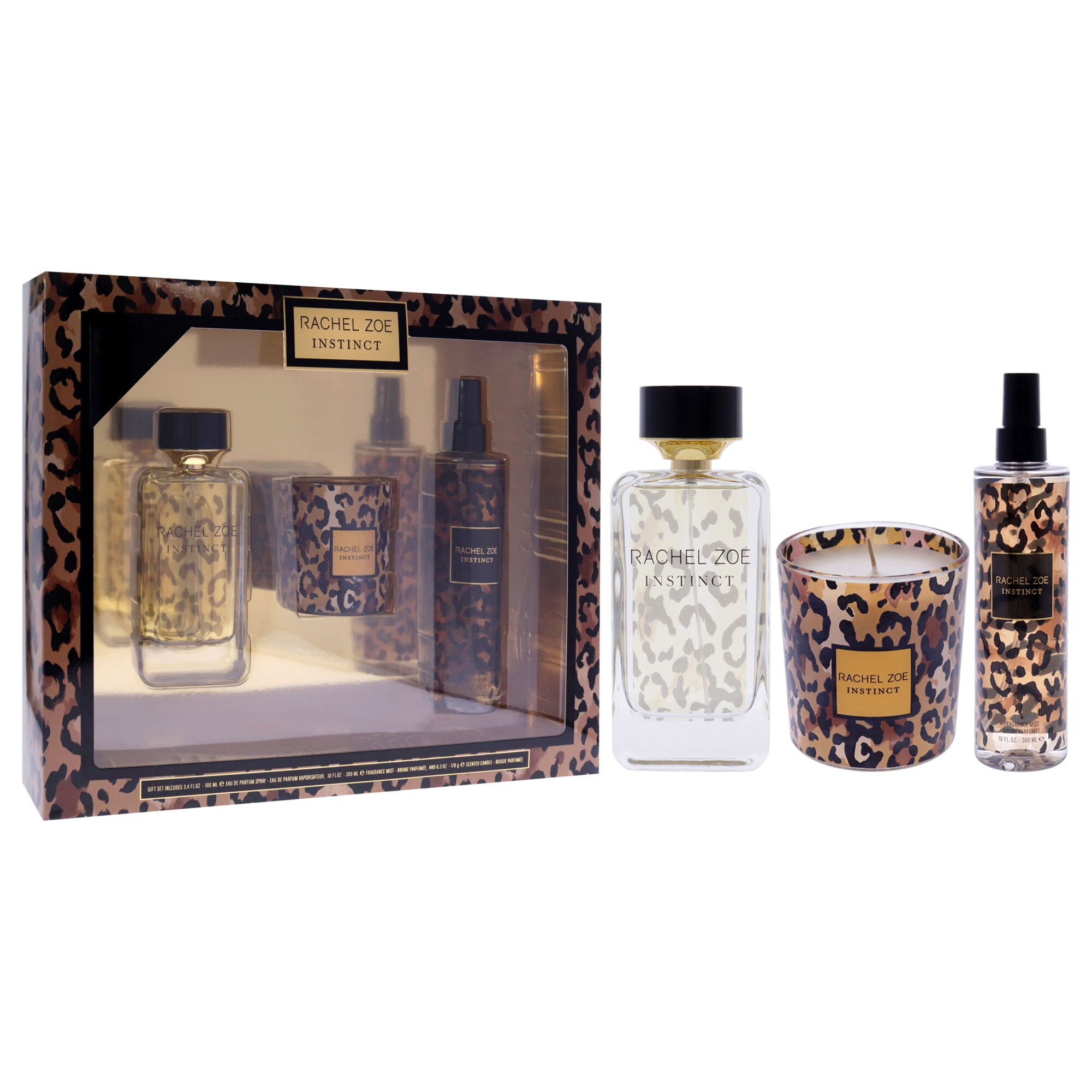 Instinct by Rachel Zoe for Women - 3 Pc 3.4oz EDP Spray, 10oz Fragrance Mist, 6.3oz Candle, See Description, alternate image number 4