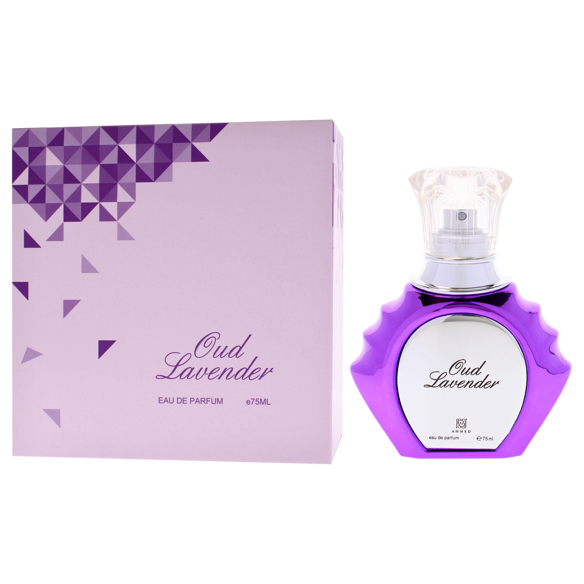 Oud Lavender by Ahmed Al Maghribi for Unisex - 2.53 oz EDP Spray, Clear, alternate image number 3