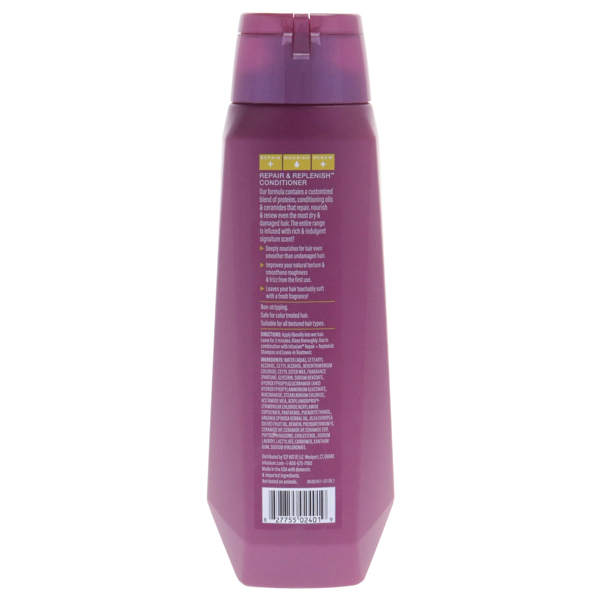 Moisturize and Replenish Conditioner by Infusium for Unisex - 13.5 oz Conditioner, See Description, alternate image number 2