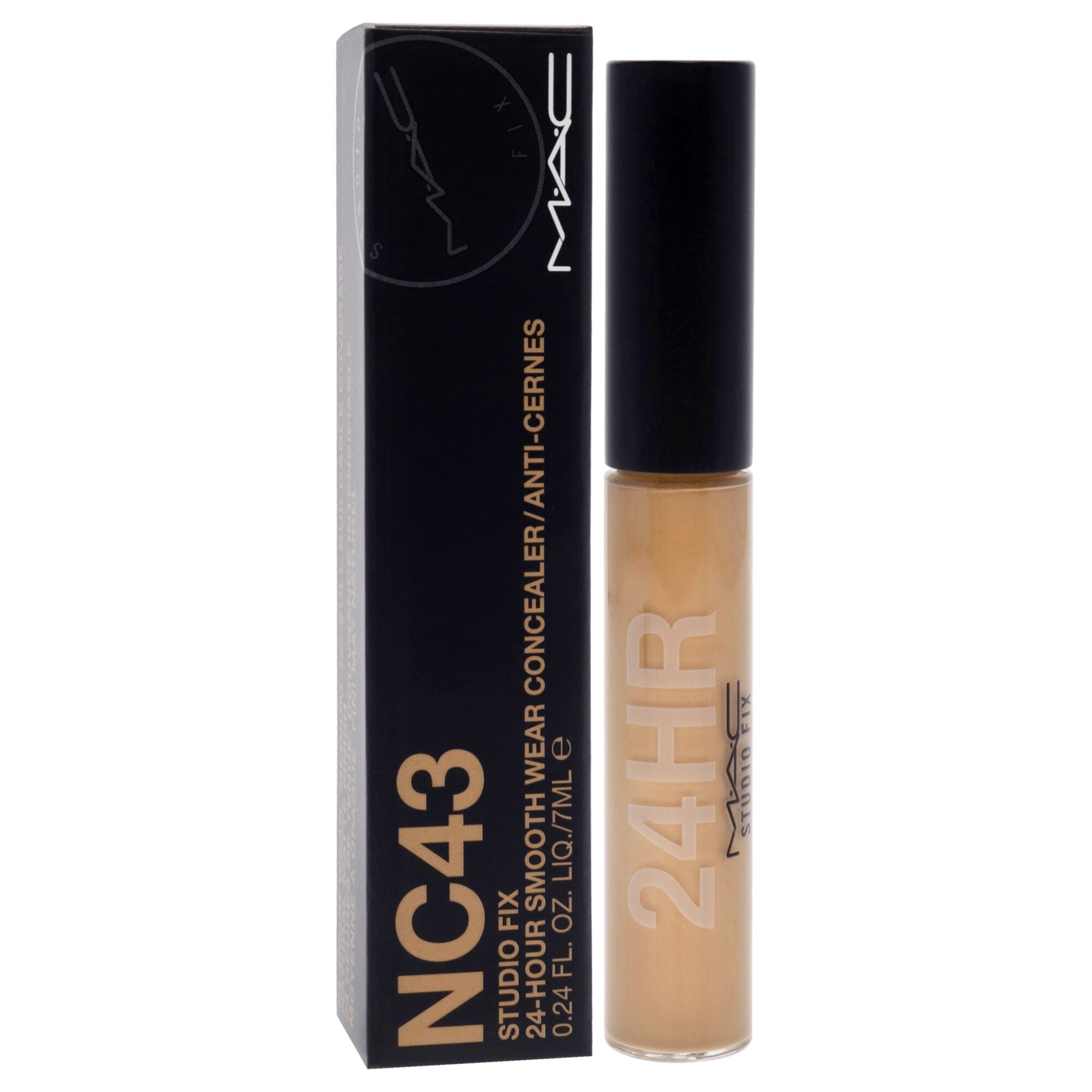 Studio Fix 24-Hour Smooth Wear Concealer - NC43 by MAC for Women - 0.24 oz Concealer, See Description, alternate image number 2