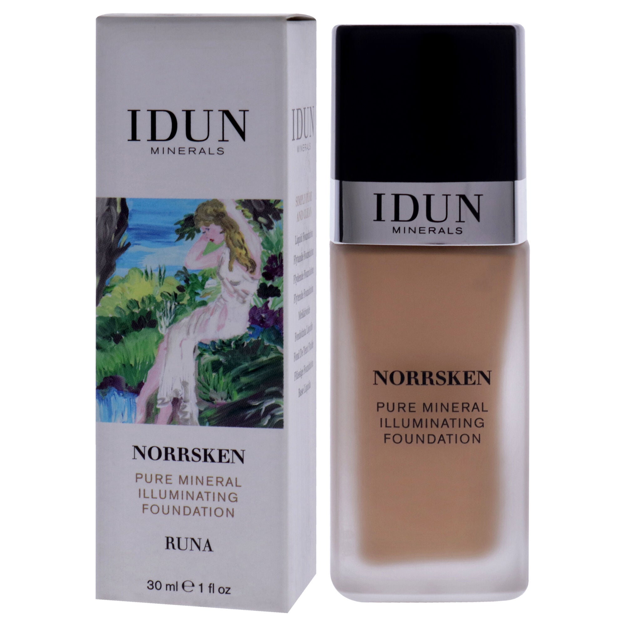 Norrsken Foundation - 220 Runa by Idun Minerals for Women - 1 oz Foundation, See Description, alternate image number 3