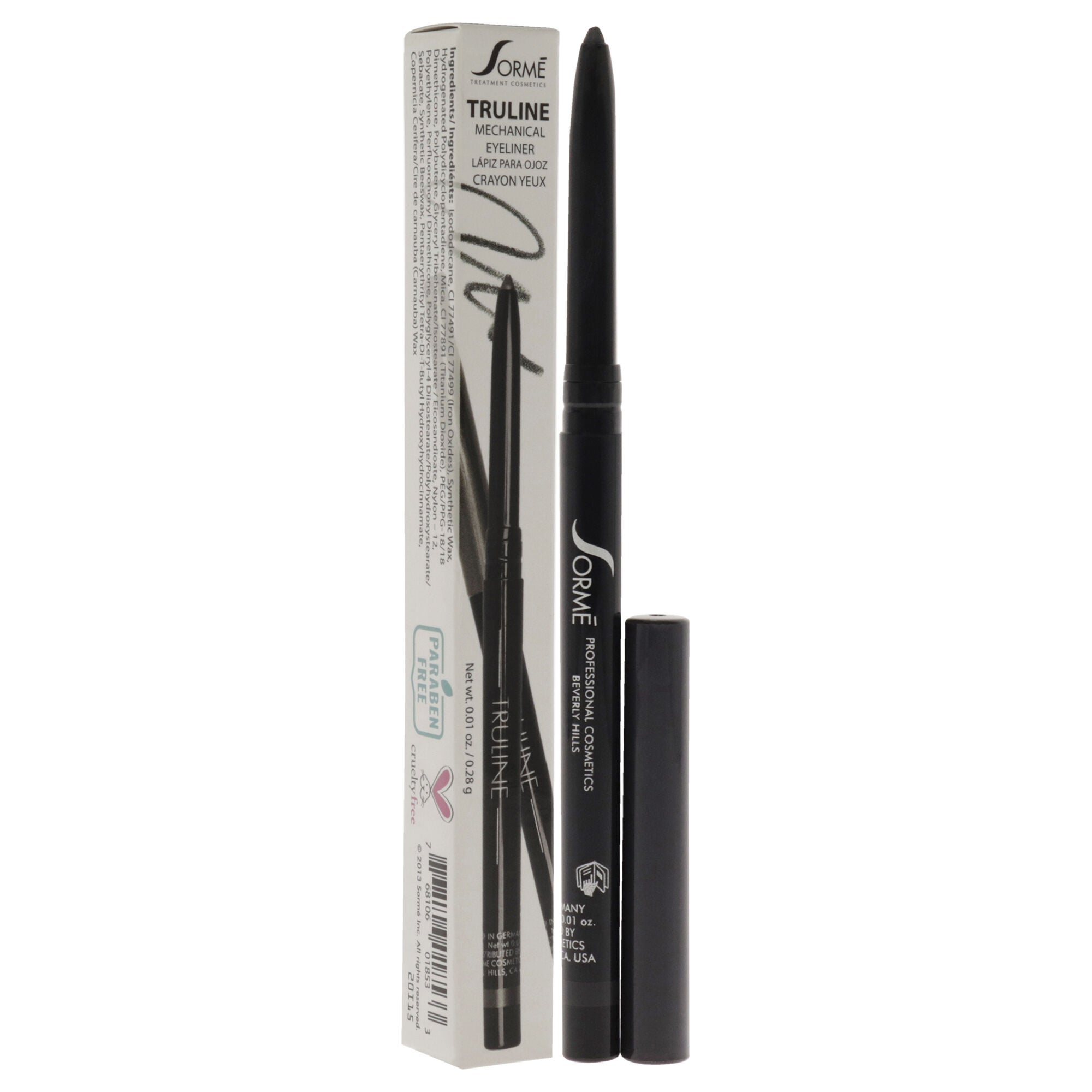 Truline Mechanical Eye Pencil - MP03 Stone by Sorme Cosmetics for Women - 0.01 oz Eye Pencil, See Description, alternate image number 2