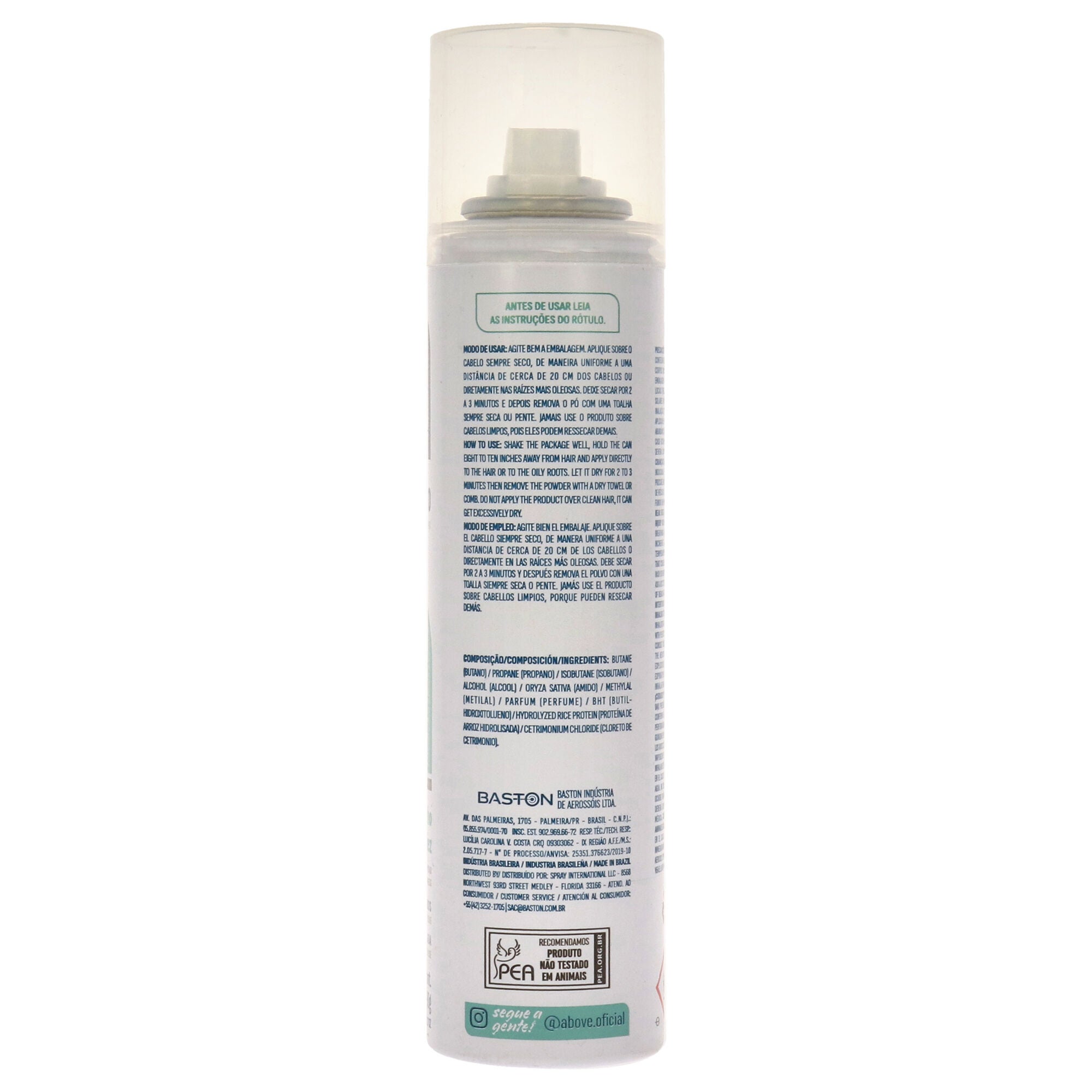 Dry Shampoo - Fresh by Above for Unisex - 3.17 oz Dry Shampoo, See Description, alternate image number 1