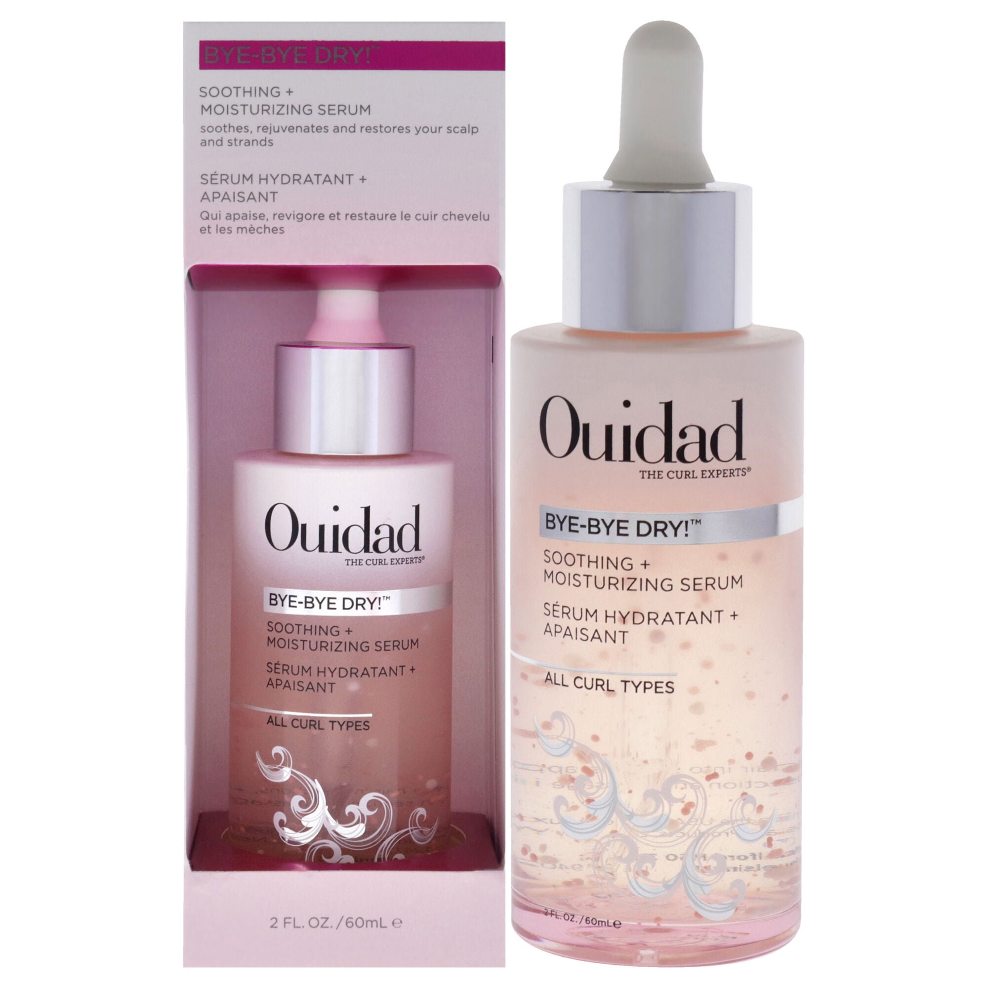 Bye-Bye Dry Soothing Plus Moisturizing Serum by Ouidad for Unisex - 2 oz Serum, , alternate image number 5