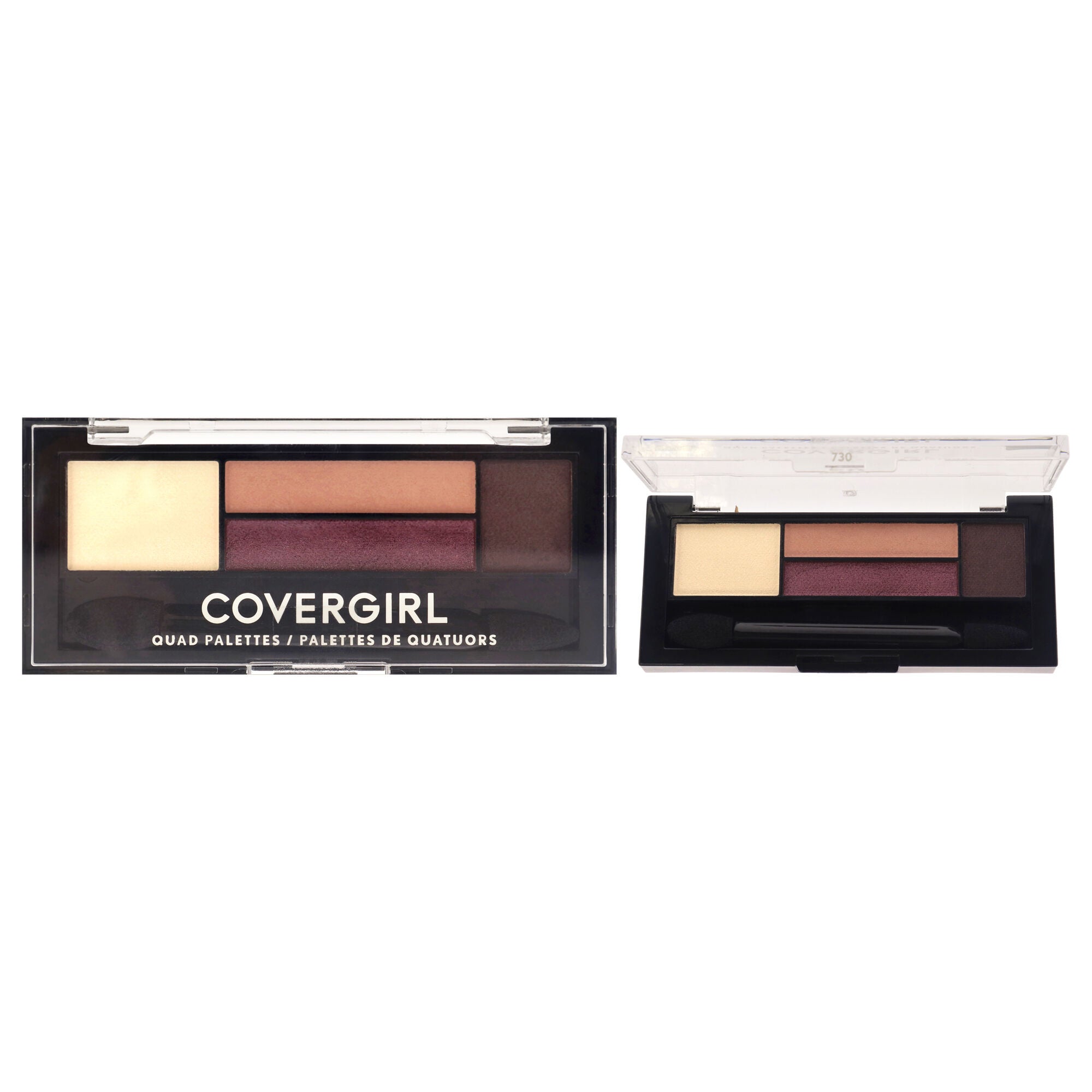 Eye Shadow Quad Palette - 730 Cherry Soda by CoverGirl for Women - 0.6 oz Eye Shadow, See Description, hi-res image number 0