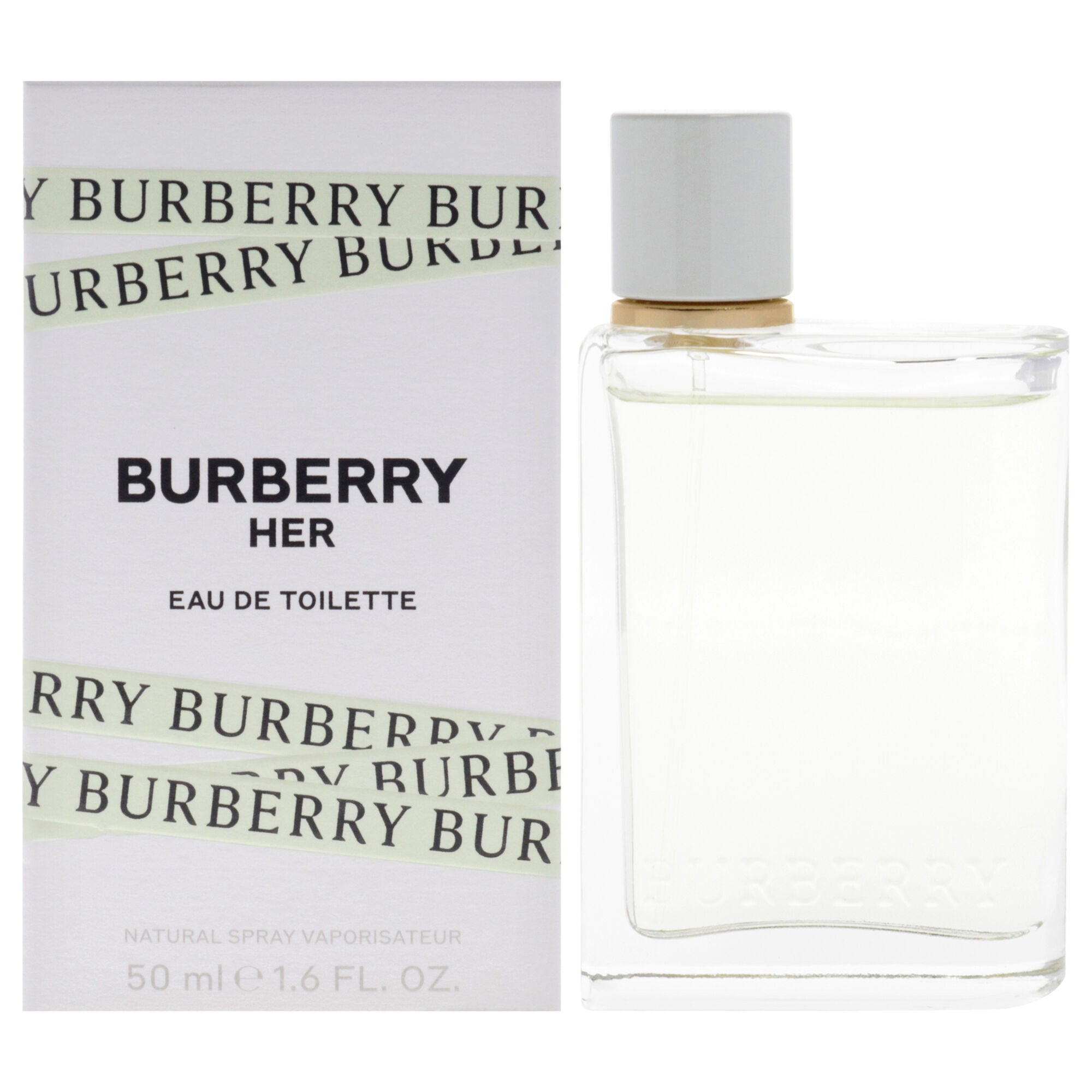 Burberry Her by Burberry for Women - 1.6 oz EDT Spray, Clear, hi-res image number 0