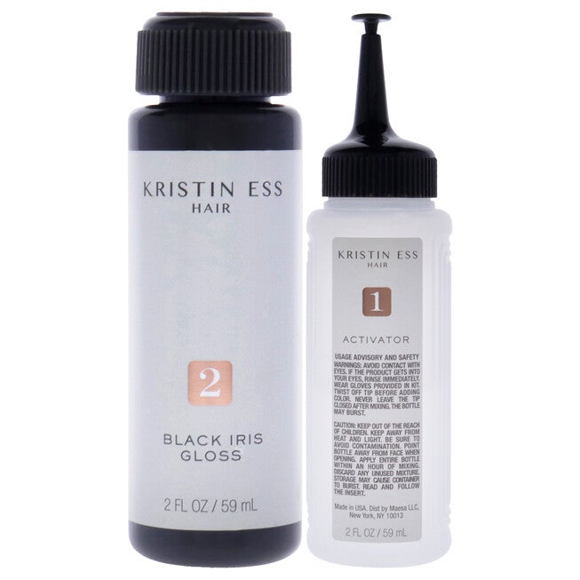 Signature Hair Gloss - Black Iris by Kristin Ess for Unisex - 1 Application Hair Color, See Description, alternate image number 1