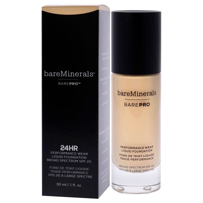 BarePro Performance Wear Liquid Foundation SPF 20 - 8 Golden Ivory by bareMinerals for Women - 1 oz Foundation, NA, alternate image number null
