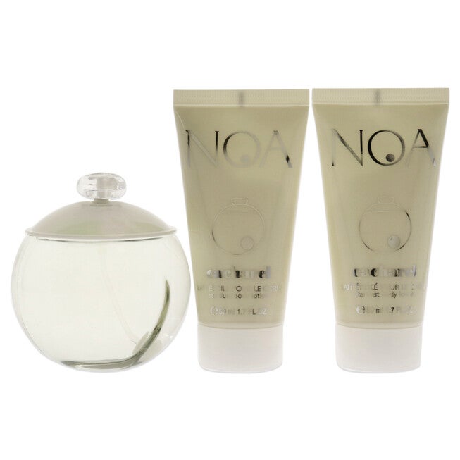 Noa by Cacharel for Women - 3 Pc Gift Set 3.4oz EDT Spray, 2 x 1.7oz Perfumed Stardust Body Lotion, NA, alternate image number null
