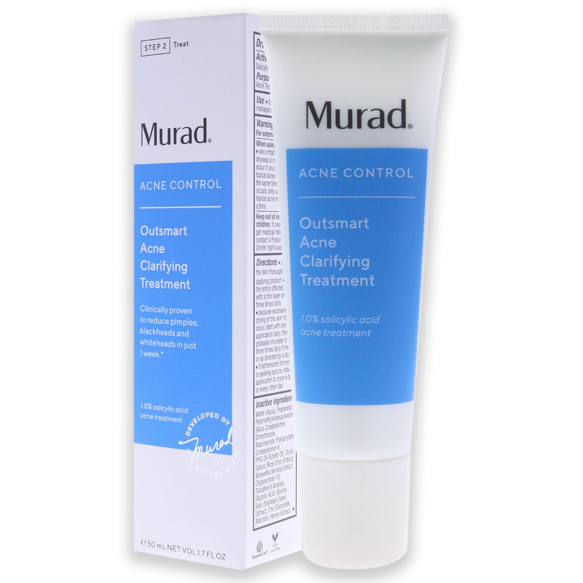 Outsmart Acne Clarifying Treatment by Murad for Unisex - 1.7 oz Treatment, See Description, alternate image number 3