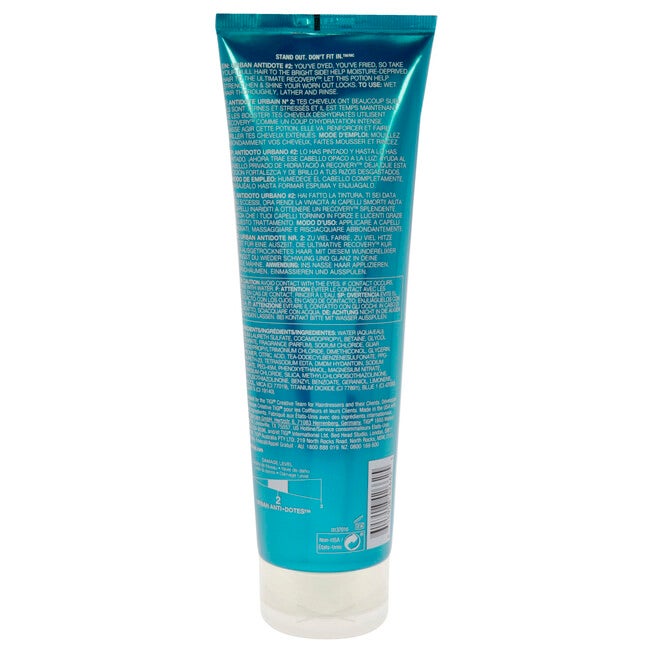 Bed Head Urban Antidotes Recovery Shampoo by TIGI for Unisex - 8.45 oz Shampoo, , alternate image number null