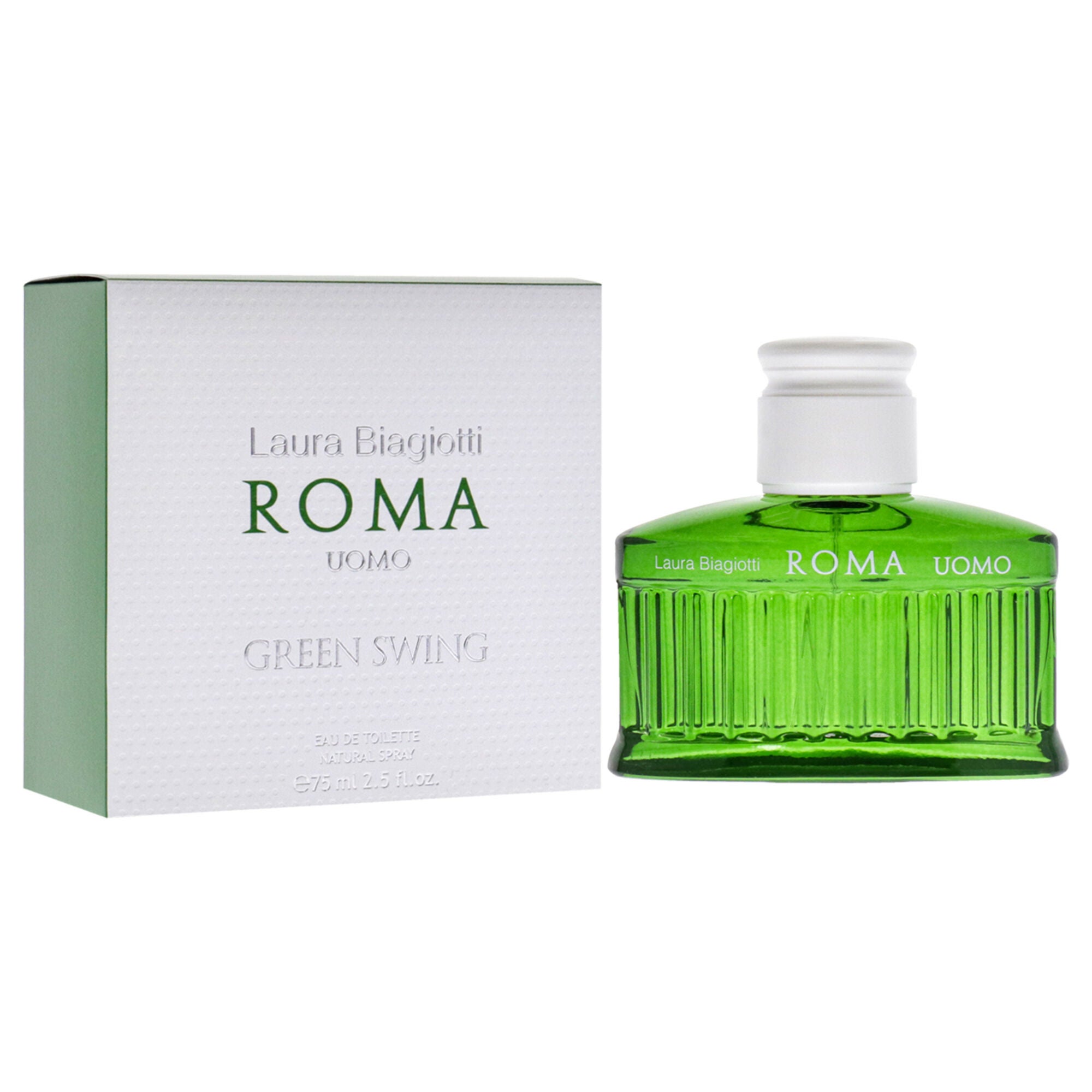 Roma Uomo Green Swing by Laura Biagiotti for Men - 2.5 oz EDT Spray, See Description, alternate image number 1