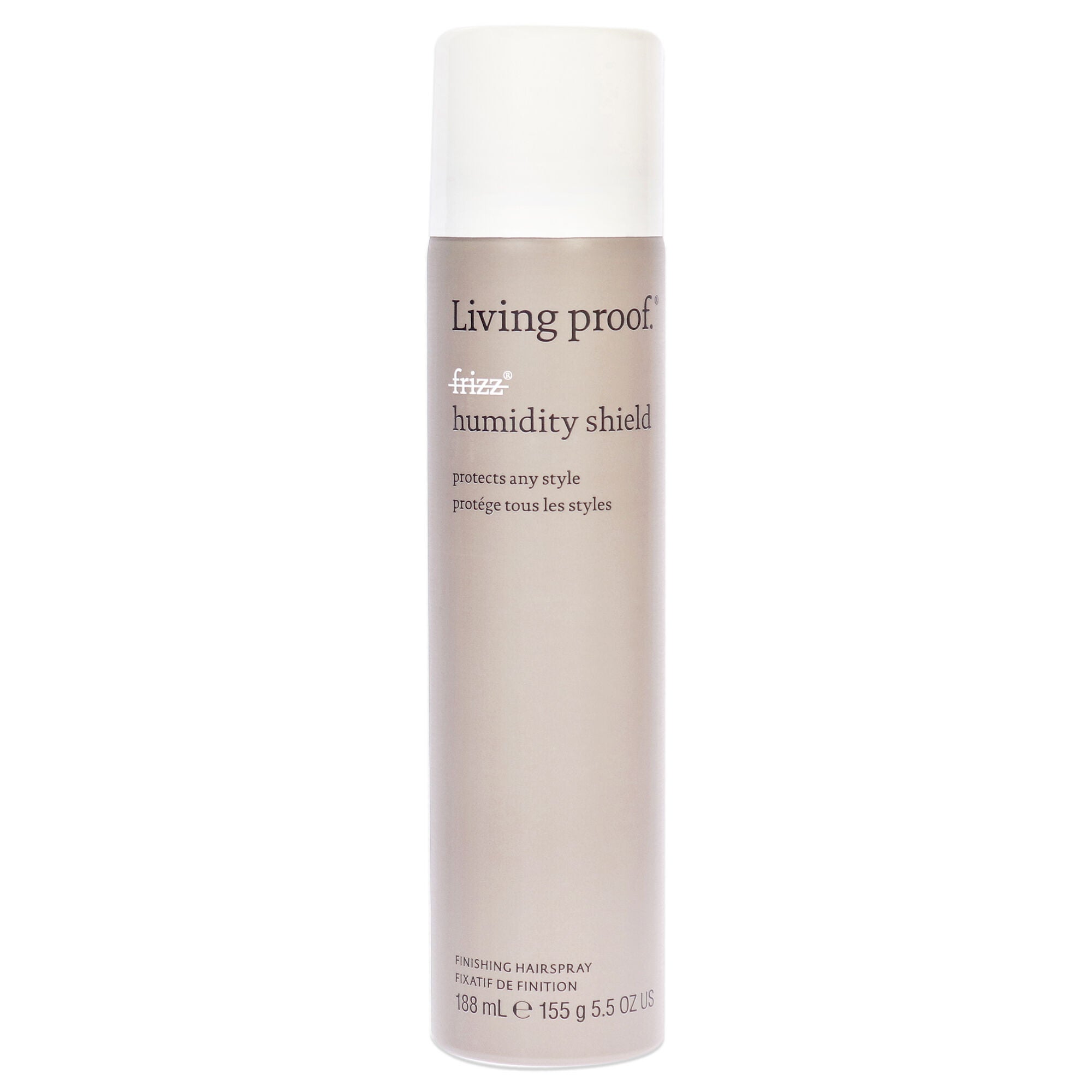 No Frizz Humidity Shield by Living Proof for Unisex - 5.5 oz Hair Spray, See Description, hi-res image number 0